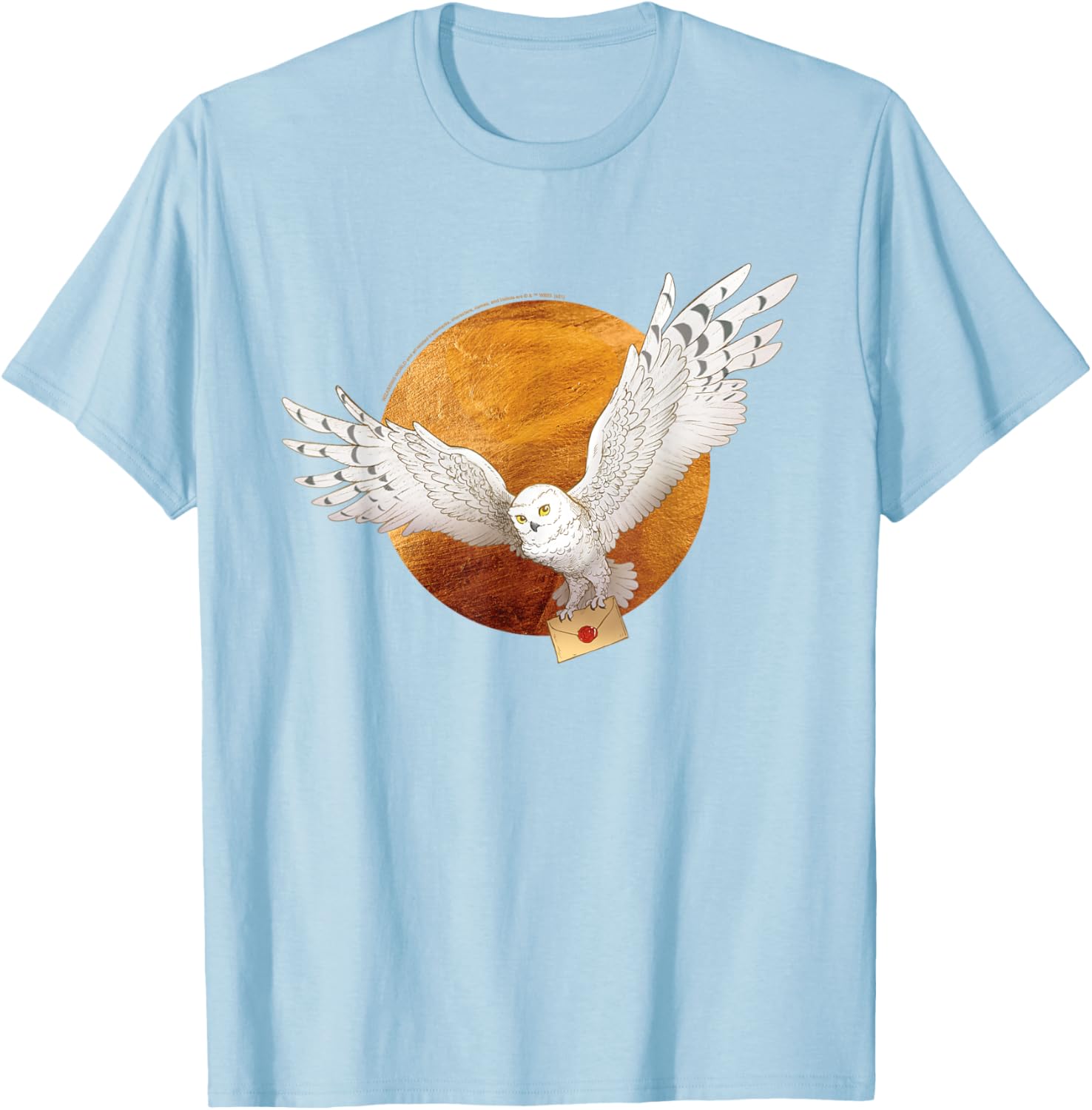 Harry Potter Hedwig T-Shirt Featuring Moon Design - Magical Apparel for Fans - 4