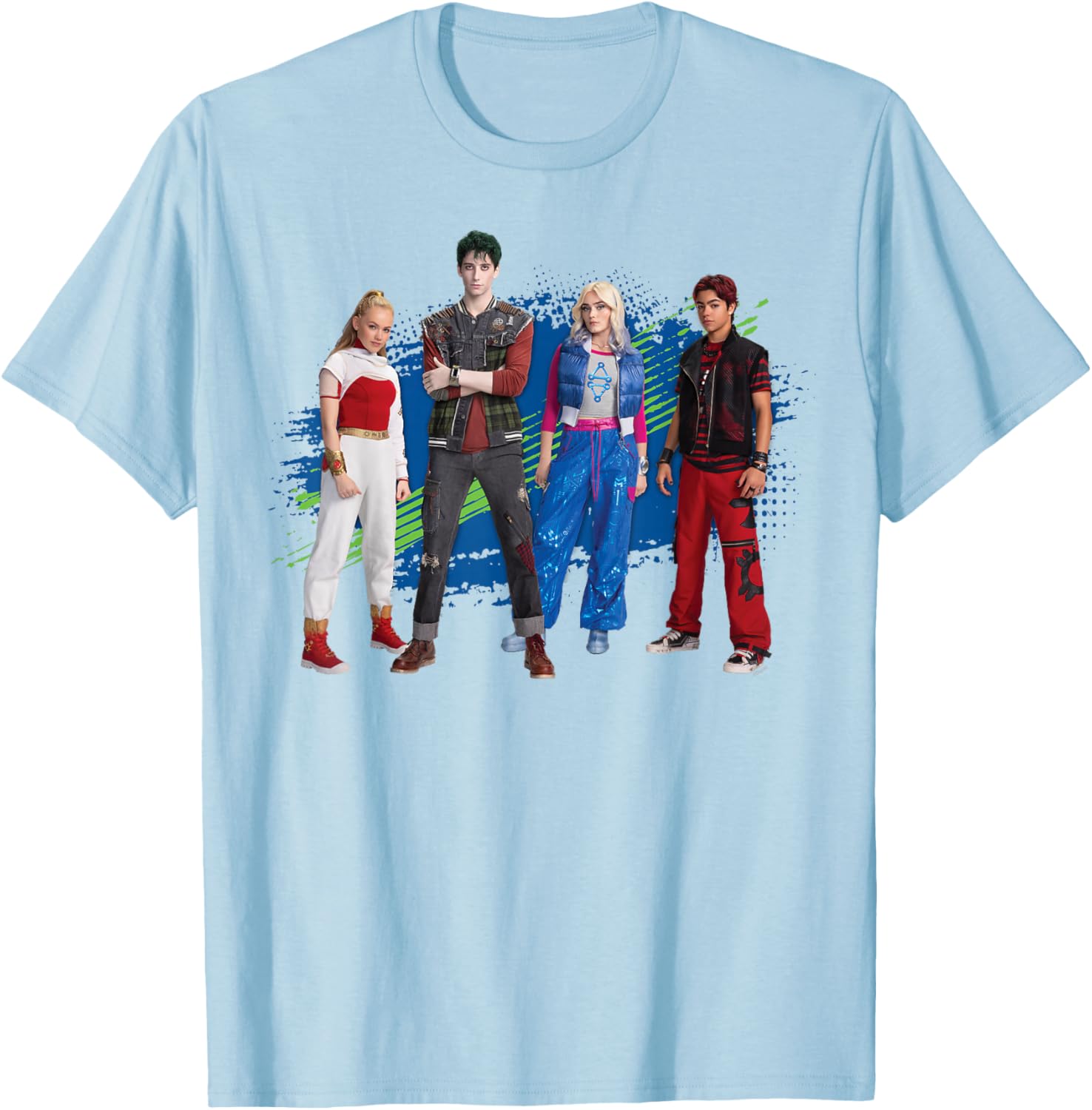 Disney Zombies 4 T-Shirt featuring Nova, Victor, Zed, and Addison - 5