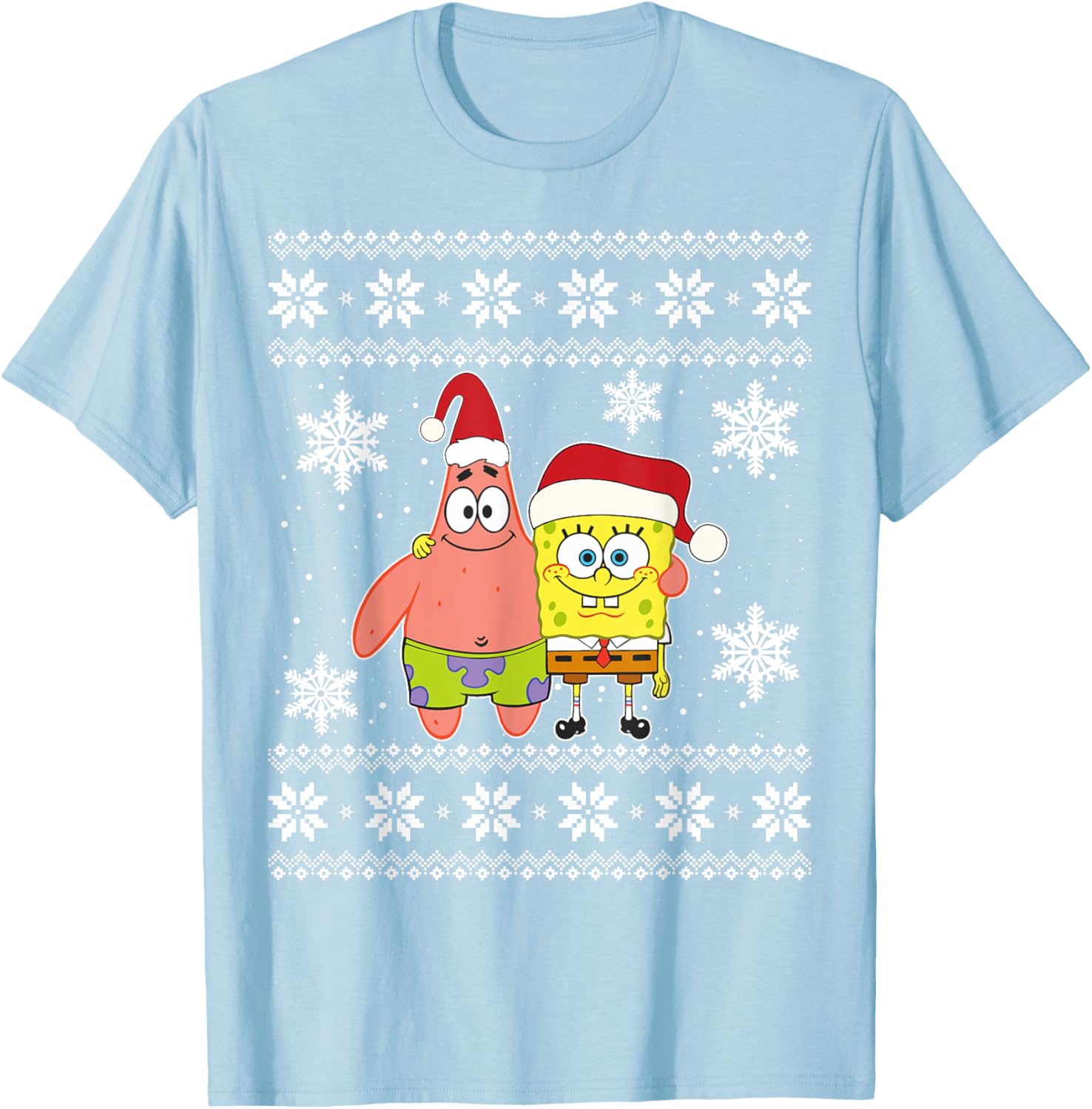 Mademark x SpongeBob SquarePants Best Friends Christmas Graphic T-Shirt - 22