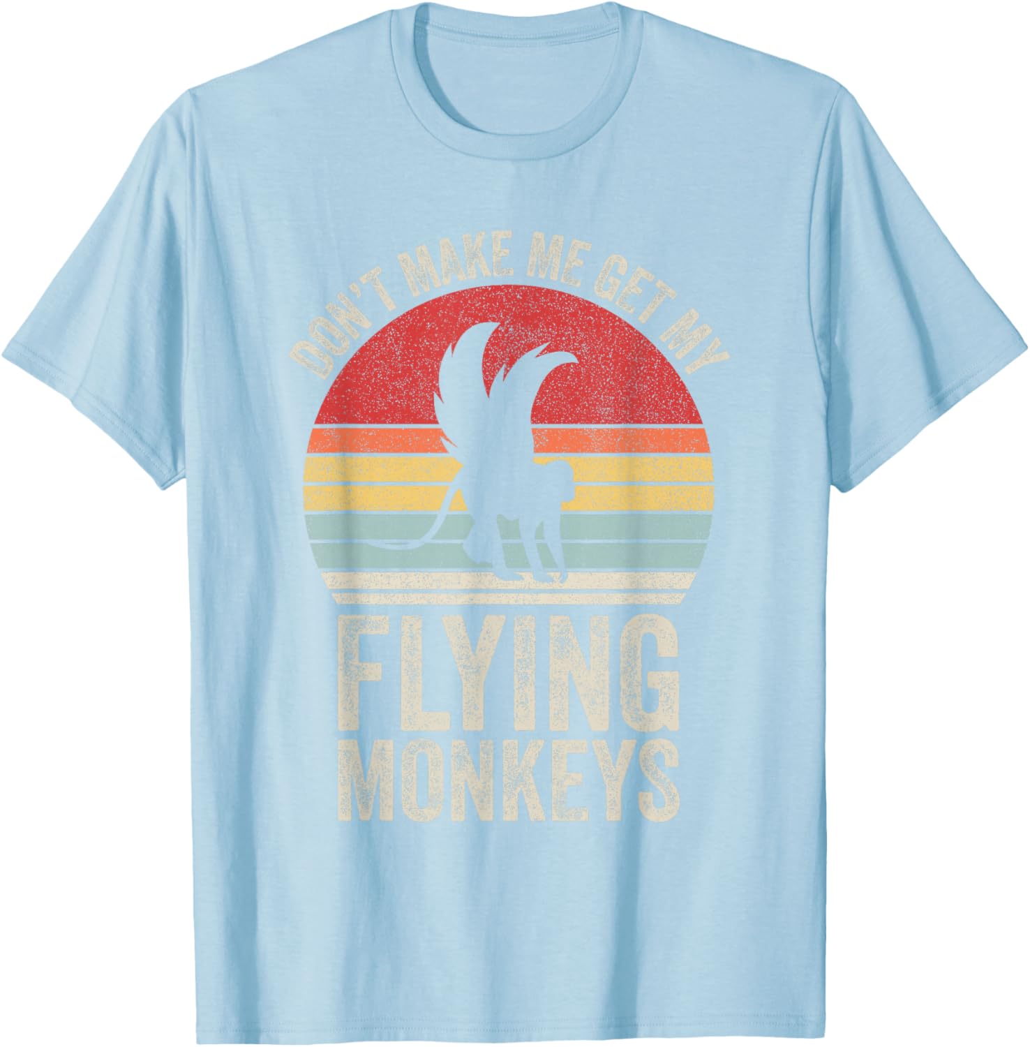 Vintage Retro Flying Monkeys T-Shirt for Fun Lovers and Gift Ideas - 17
