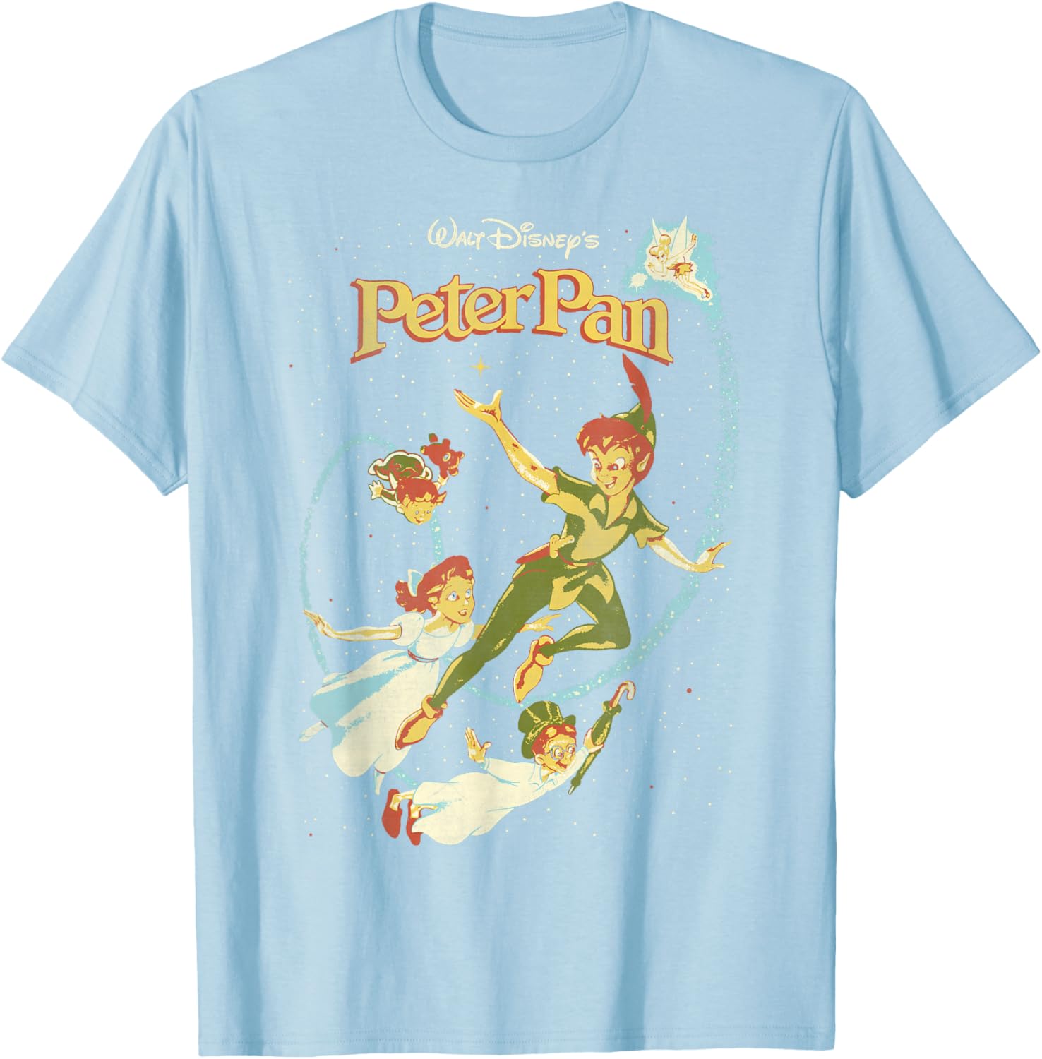 Disney Peter Pan Darling Flight Vintage Graphic T-Shirt for Dreamers - 6