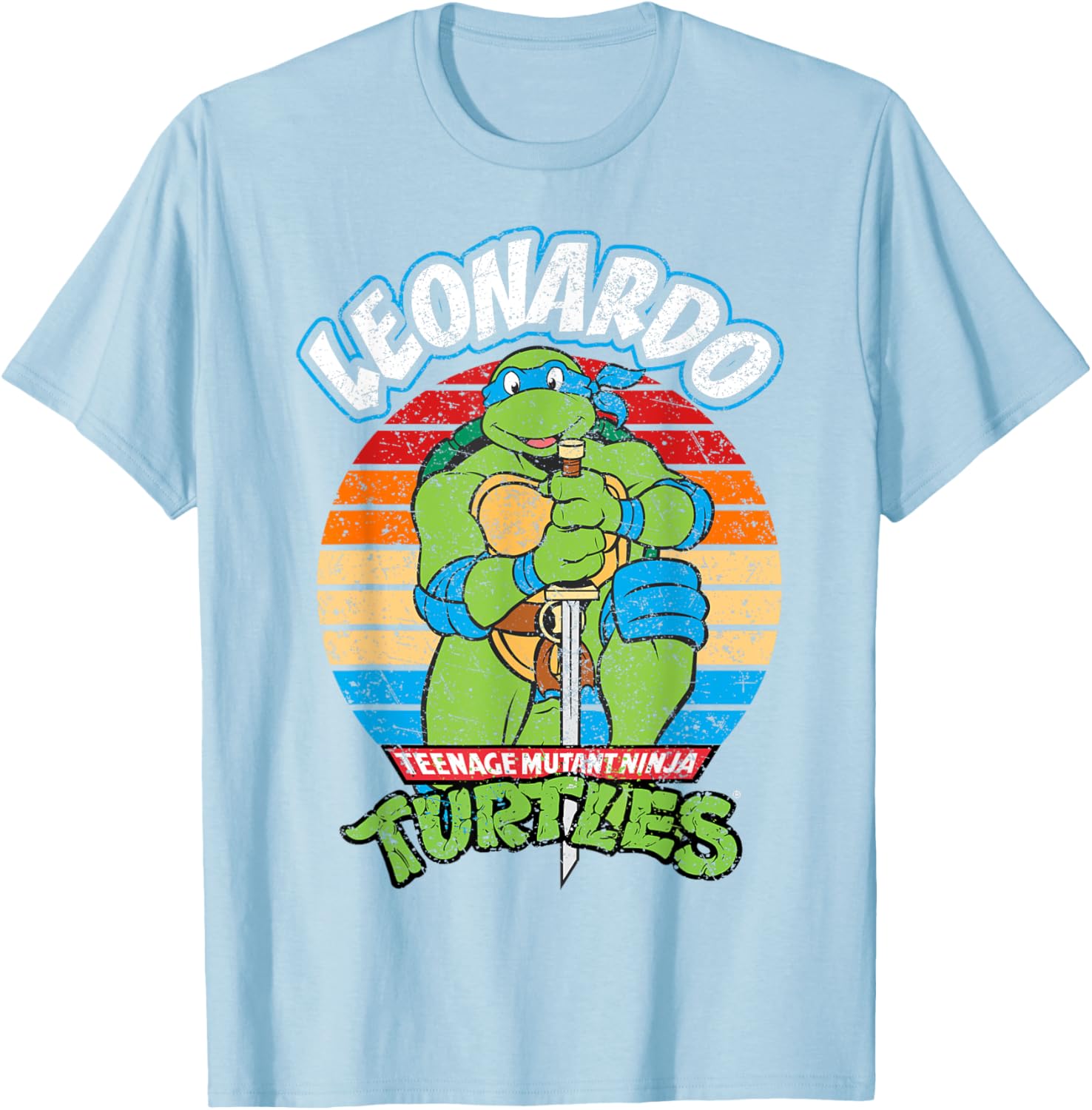 Teenage Mutant Ninja Turtles Leonardo Action T-Shirt for Fans - 4