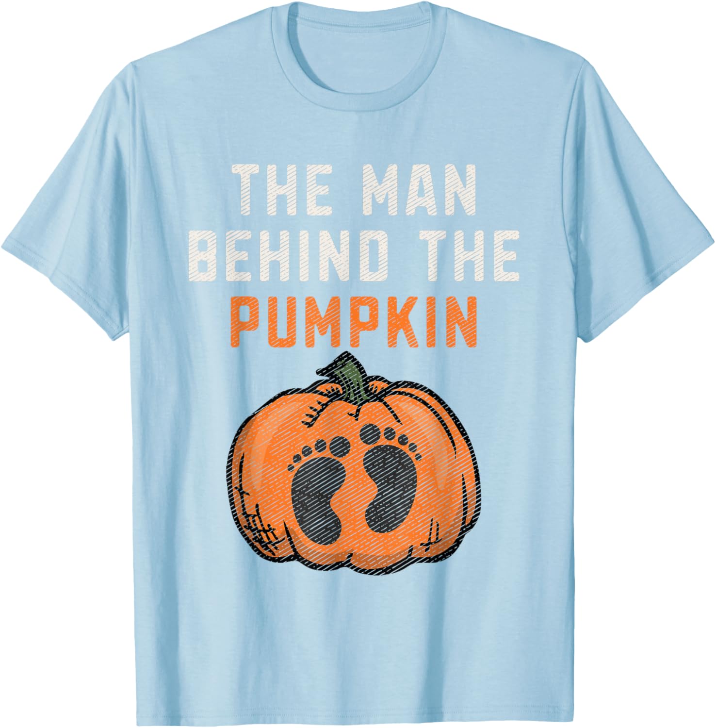 Funny Pumpkin Dad Halloween Pregnancy Reveal T-Shirt for Expecting Fathers - 20