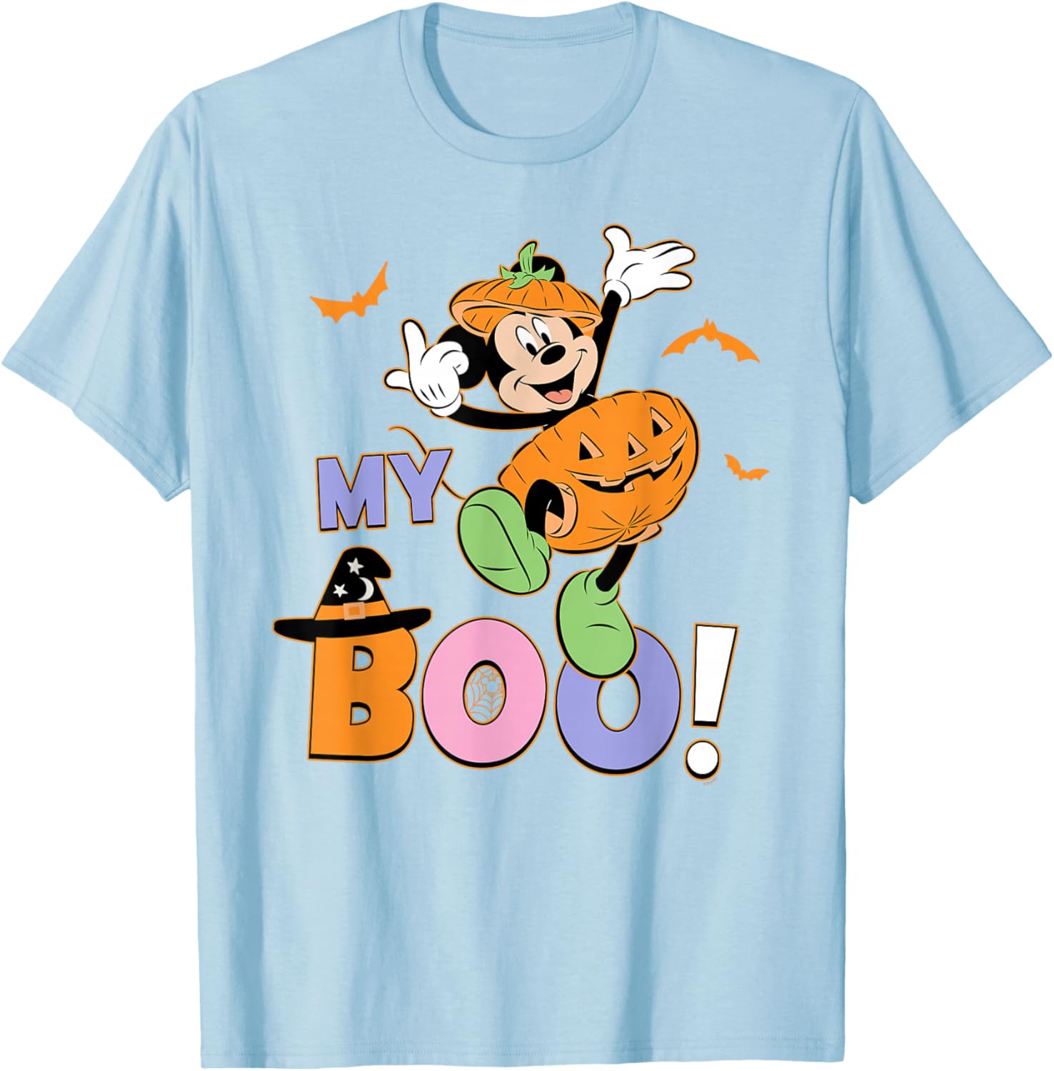 Disney Mickey Mouse My Boo Couples Halloween T-Shirt for Fun Halloween Style - 19