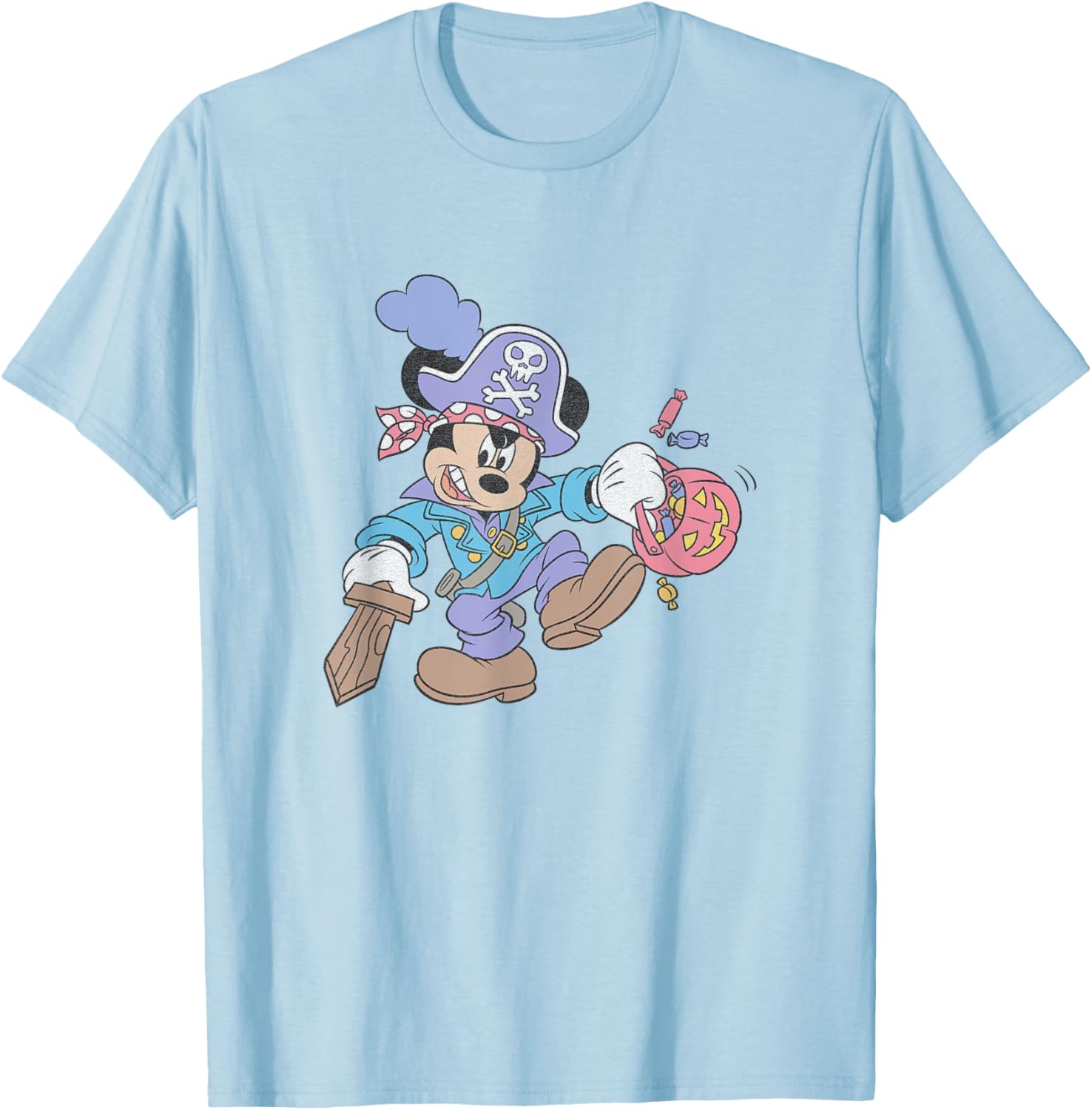 Disney Mickey and Friends Halloween Pirate T-Shirt for Kids and Adults - 2