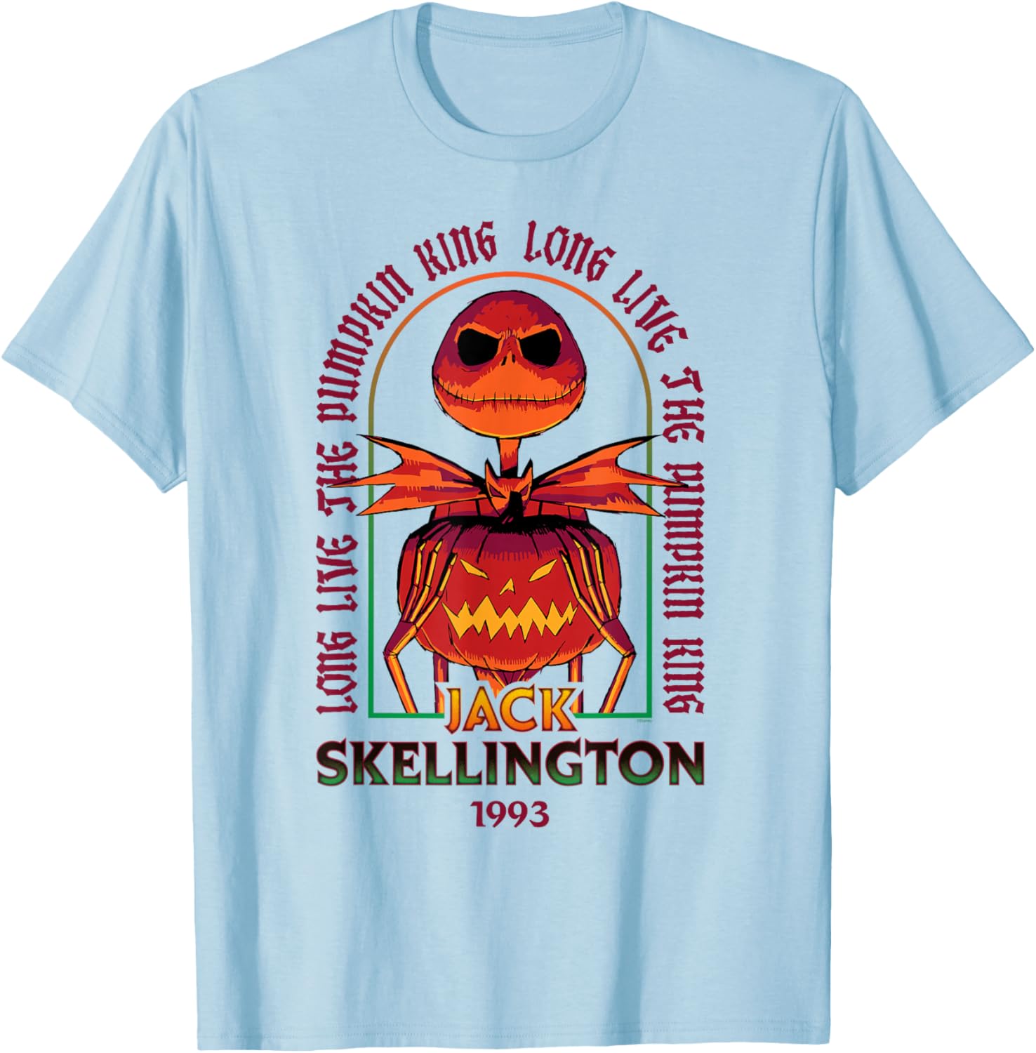 Disney Nightmare Before Christmas Jack T-Shirt 1993 for Fans and Collectors - 8