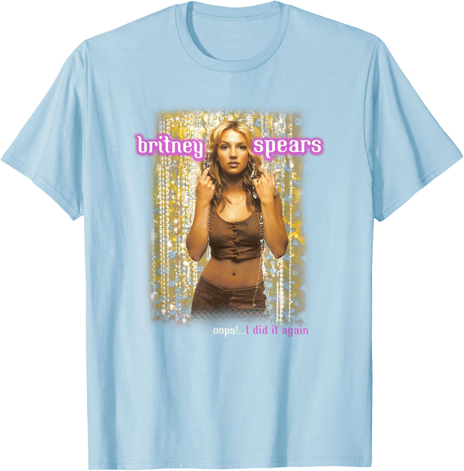 Britney Spears Oops I Did It Again Anniversary Tour Short Sleeve T-Shirt - 1