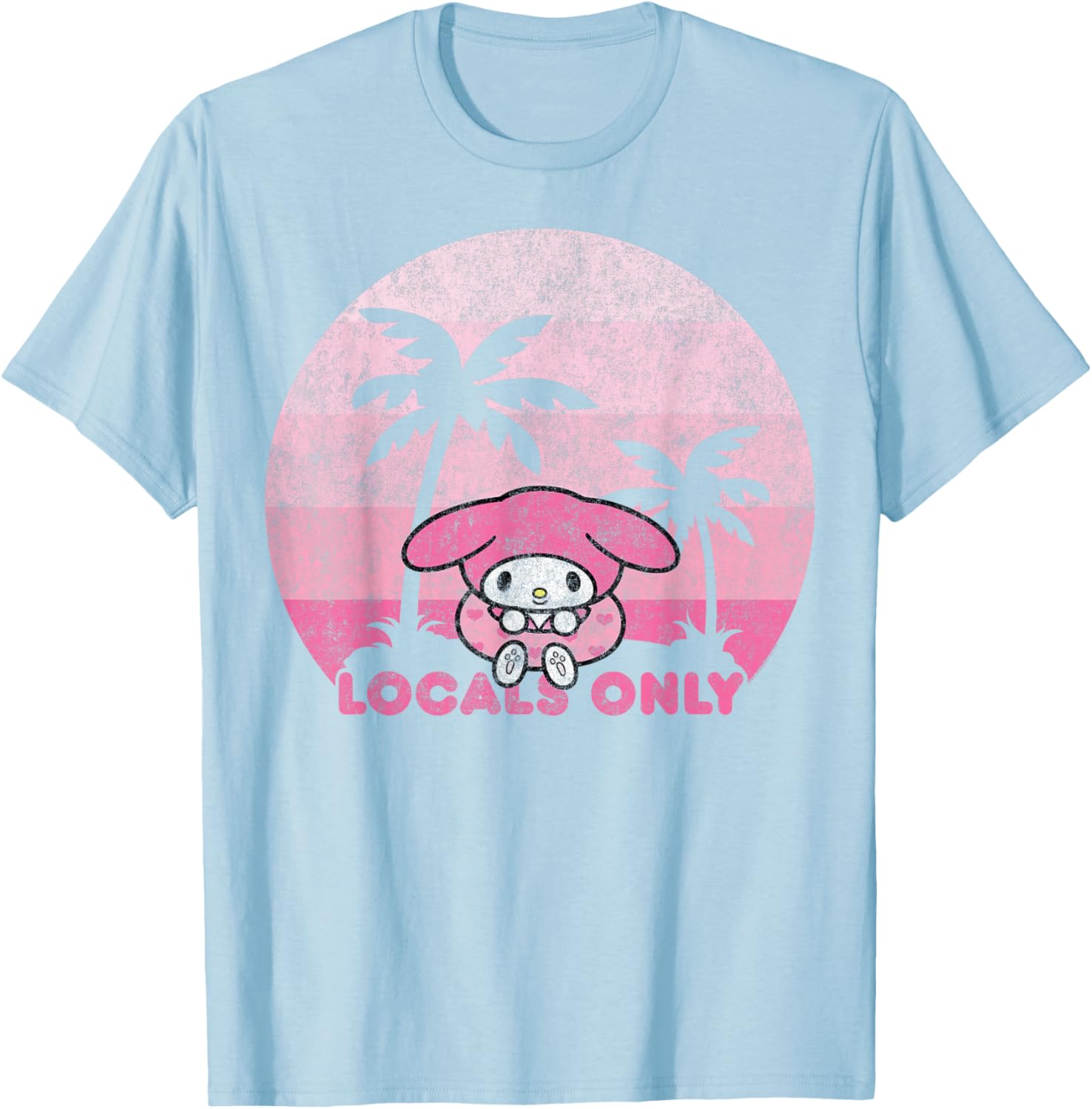 My Melody Locals Only T-Shirt for Cute and Casual Style Lovers - 17