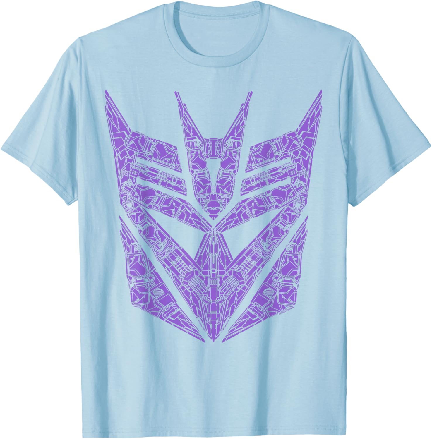 Decepticon Purple Icon Logo T-Shirt for Transformers Fans - 5