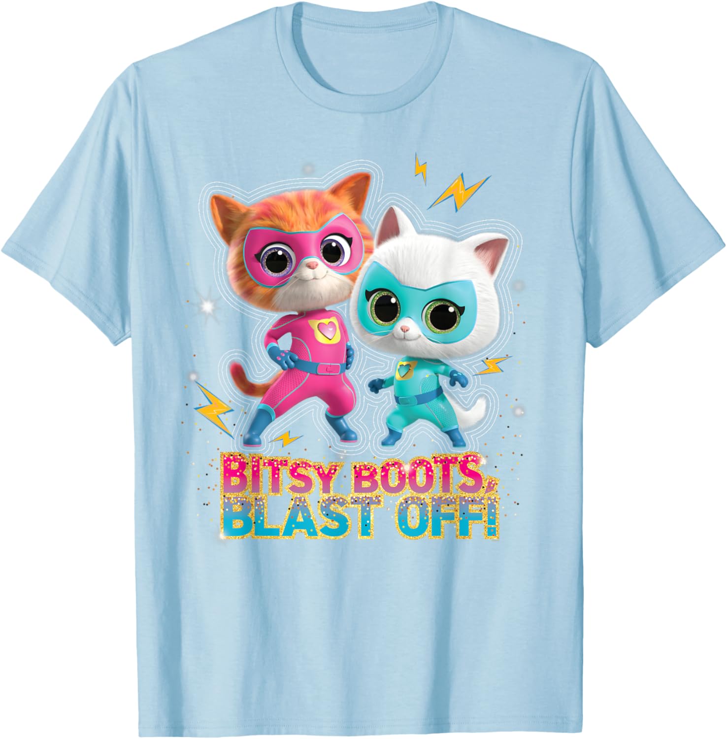 Disney Junior SuperKitties Ginny and Bitsy Blast Off T-Shirt for Kids - 17