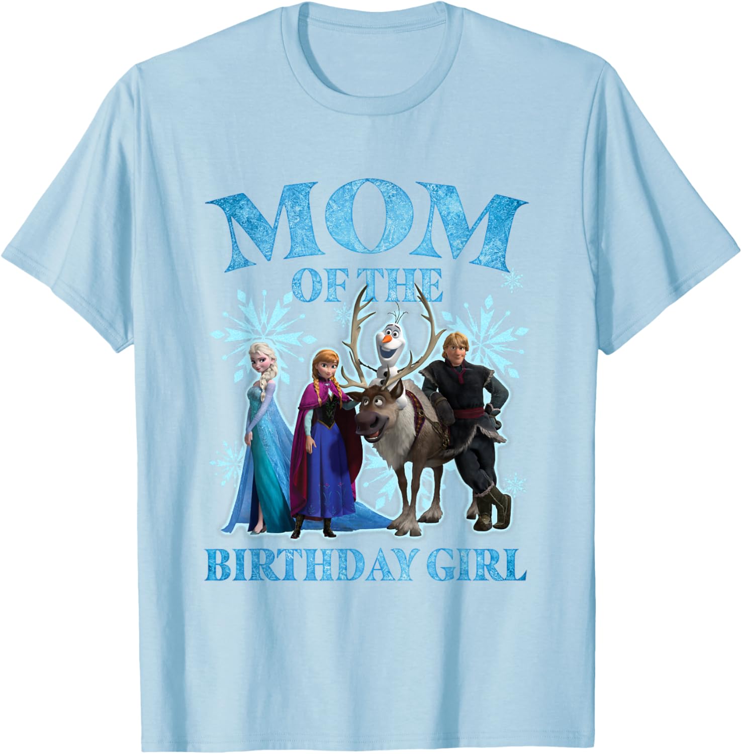 Disney Frozen Mom of the Birthday Girl T-Shirt for Fun Celebrations - 2