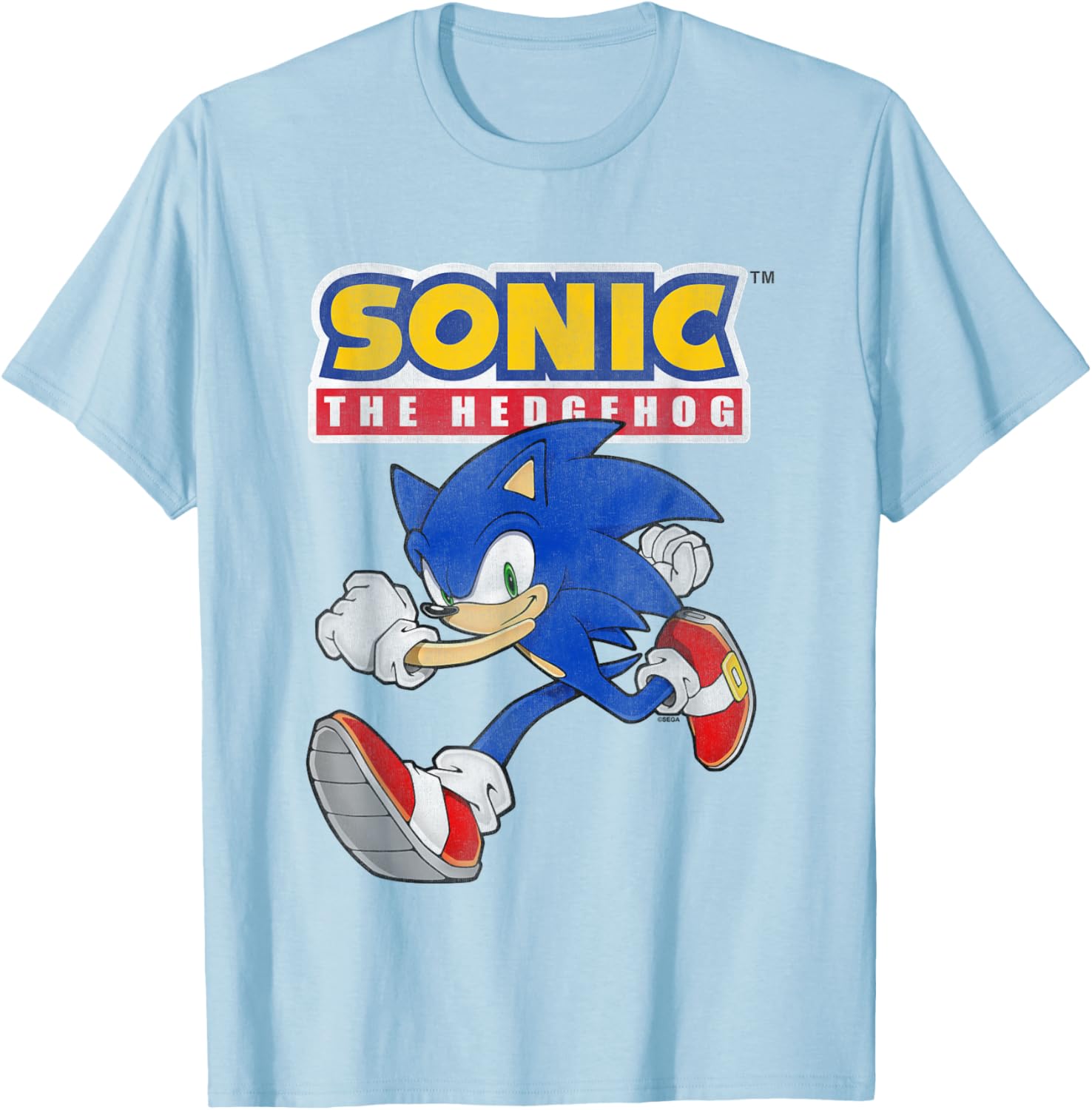 Sonic the Hedgehog Vintage Cool Portrait Graphic T-Shirt for Fans - 7