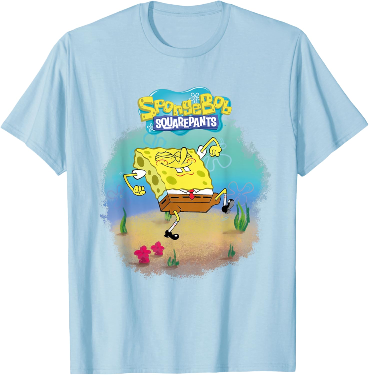 Mademark x SpongeBob SquarePants Dancing T-Shirt for Fun Style - 1