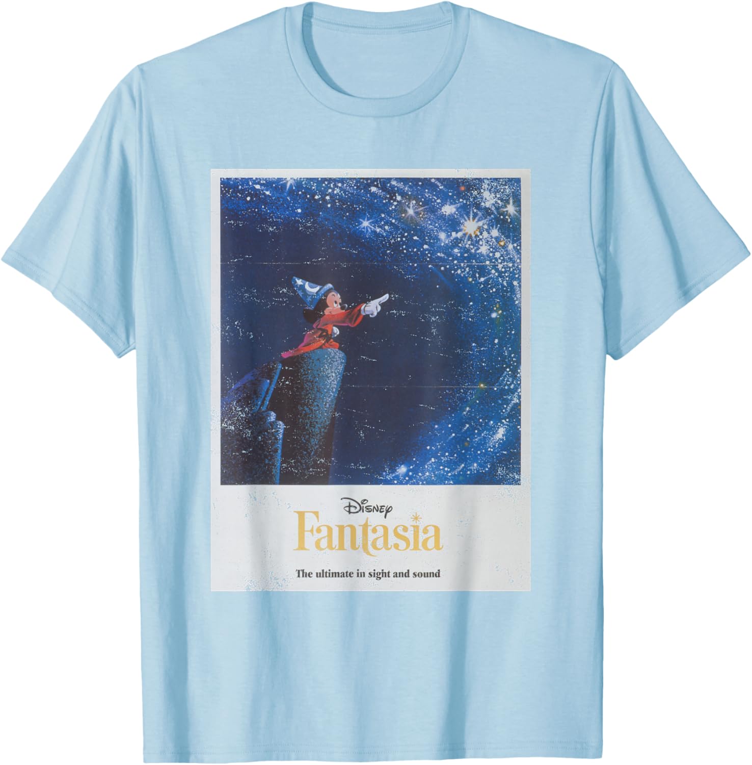 Disney Mickey Mouse Fantasia Retro Poster T-Shirt for Fans and Collectors - 18