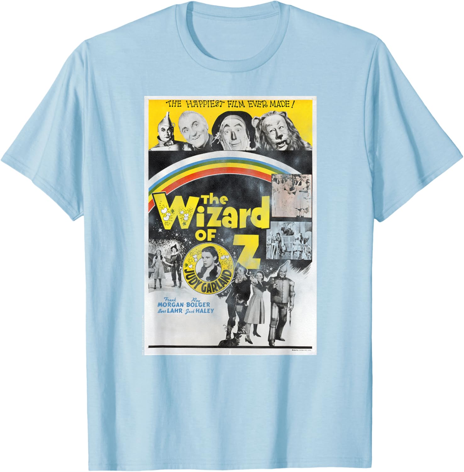 Wizard of Oz Vintage Movie Poster T-Shirt for Fans of Classic Films - 3