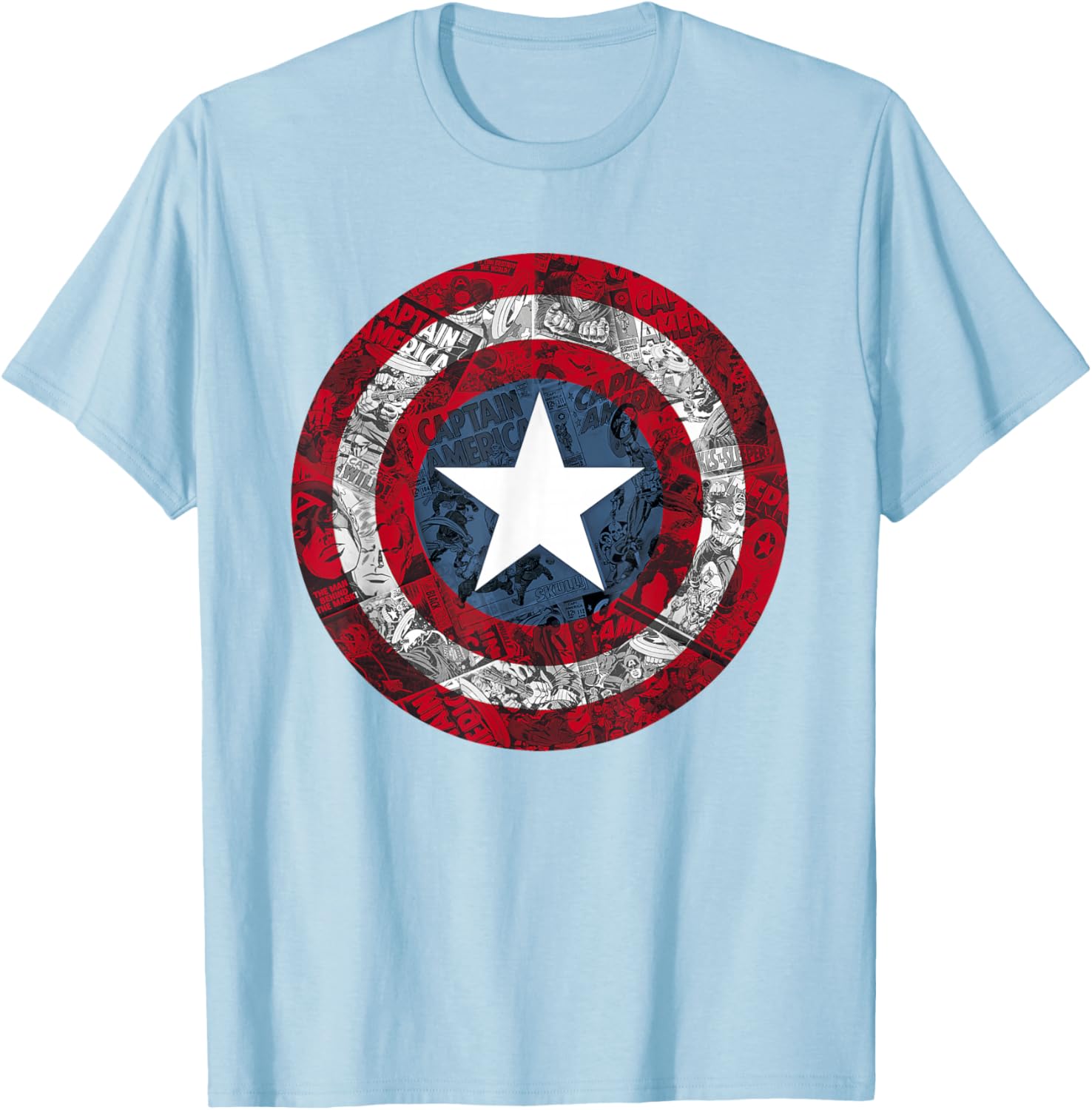 Captain America Avengers Shield T-Shirt for Marvel Fans and Collectors - 8