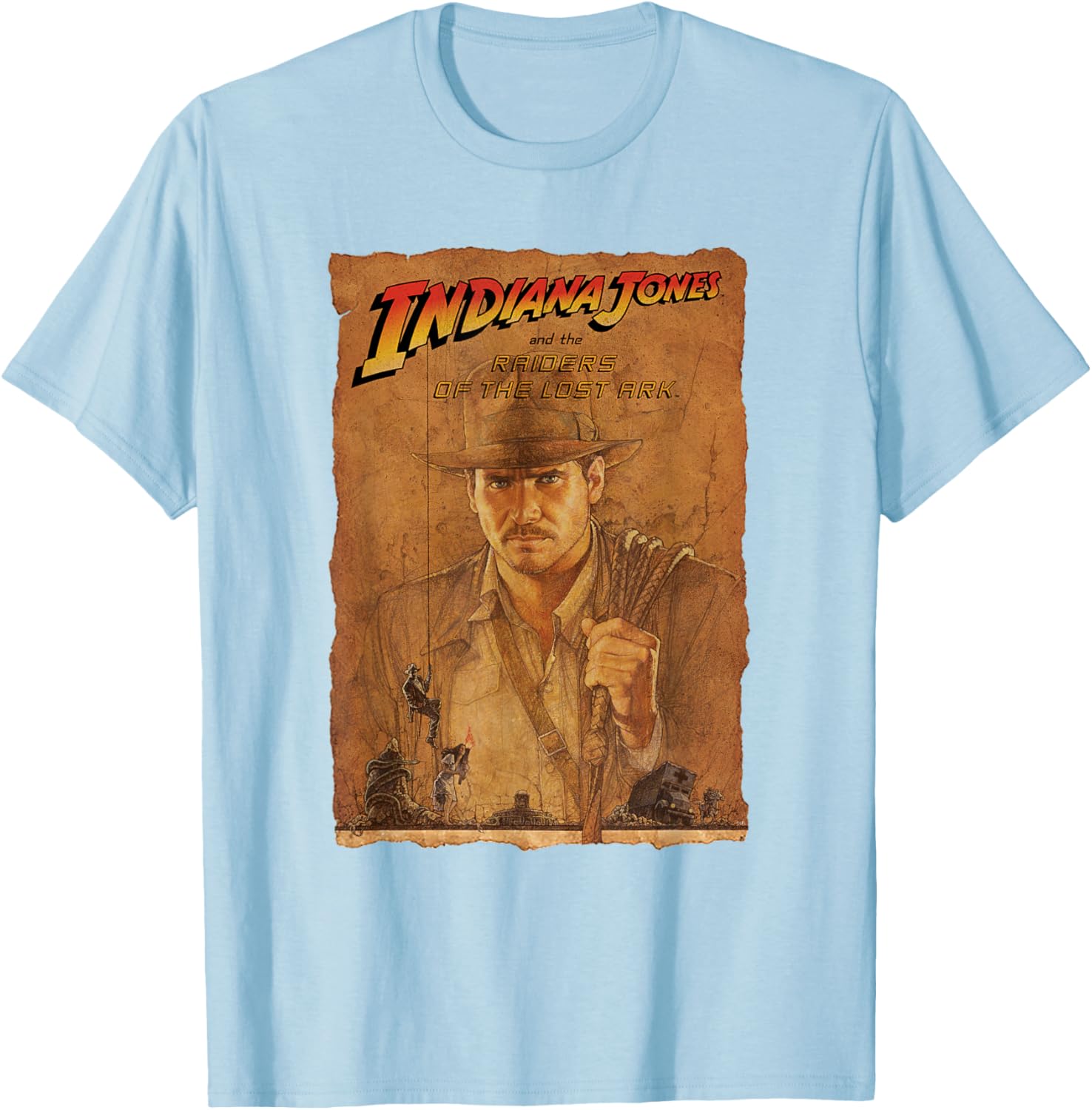 Indiana Jones Raiders of the Lost Ark Poster Art T-Shirt for Fans - 28