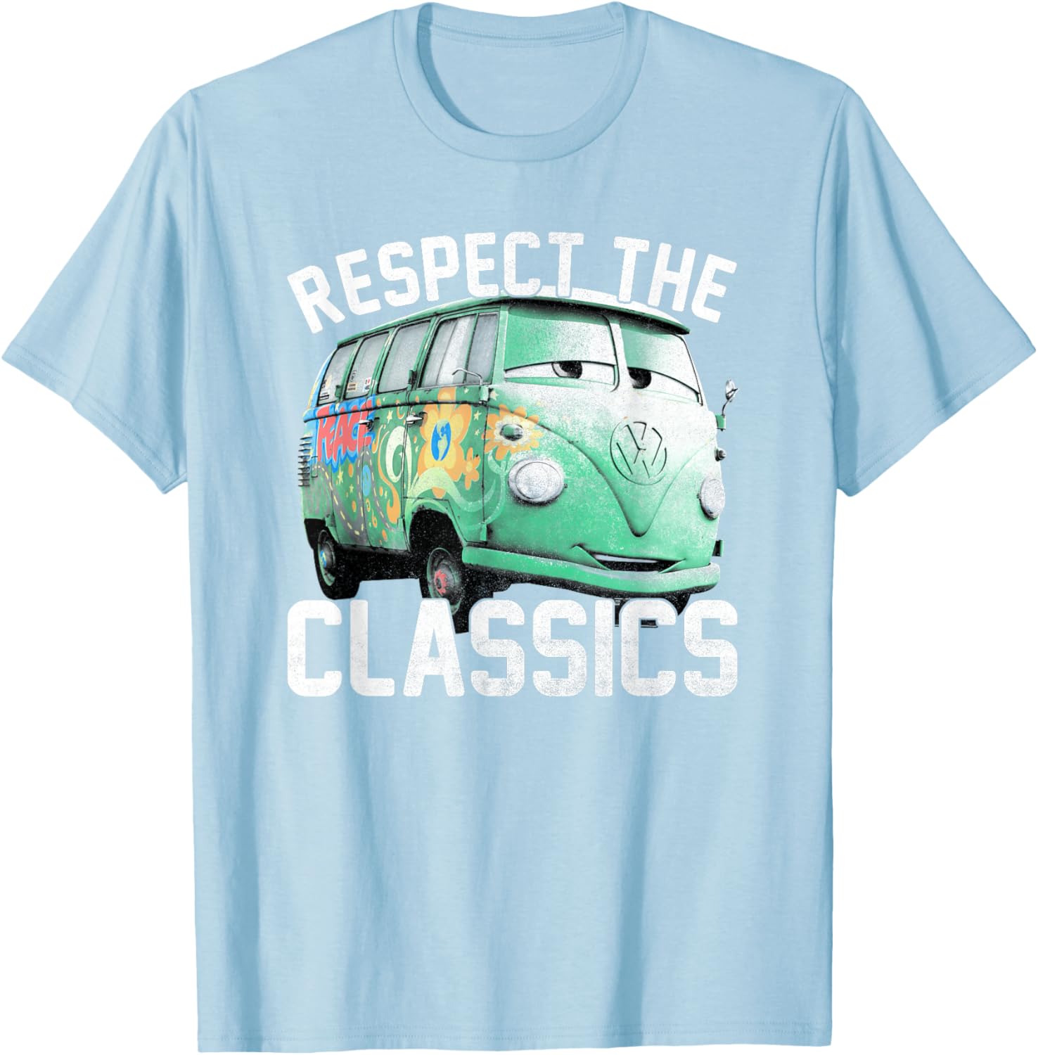 Disney Pixar Cars 2 Fillmore Classic Vintage T-Shirt for Fans - 3