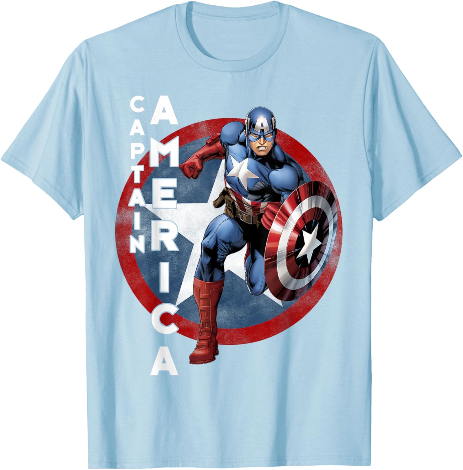Vintage Captain America T-Shirt Marvel Avengers Icon for Fans and Collectors - 9