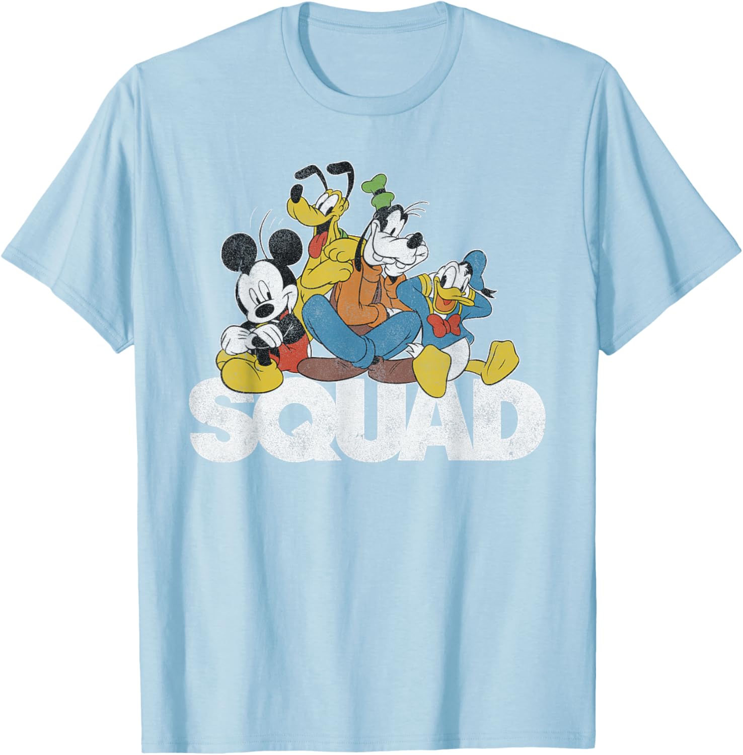 Classic Mickey Mouse Squad Graphic T-Shirt for Disney Fans - 9