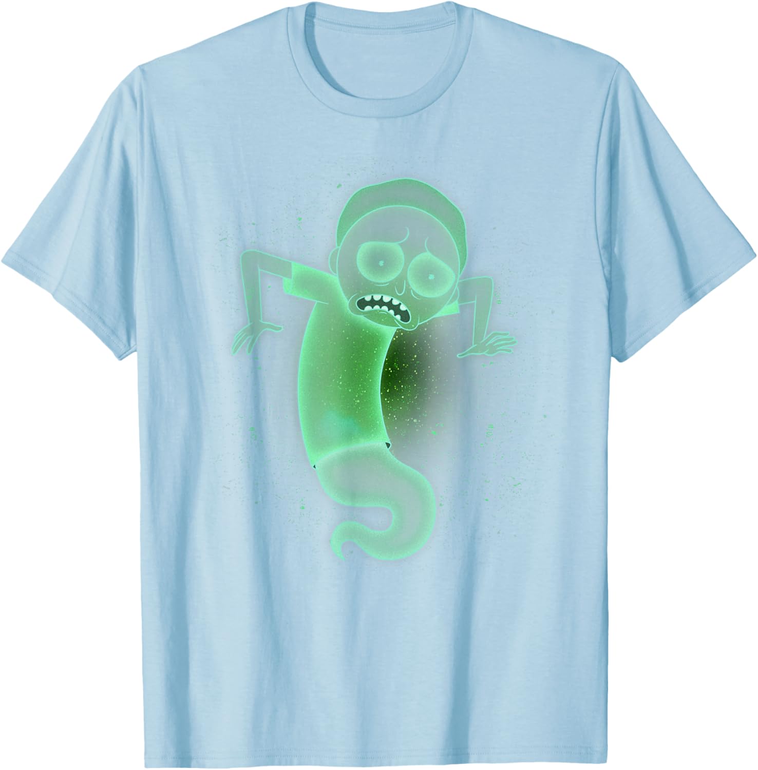 Rick and Morty Ghost Morty T-Shirt - Fun and Stylish Apparel for Fans - 8