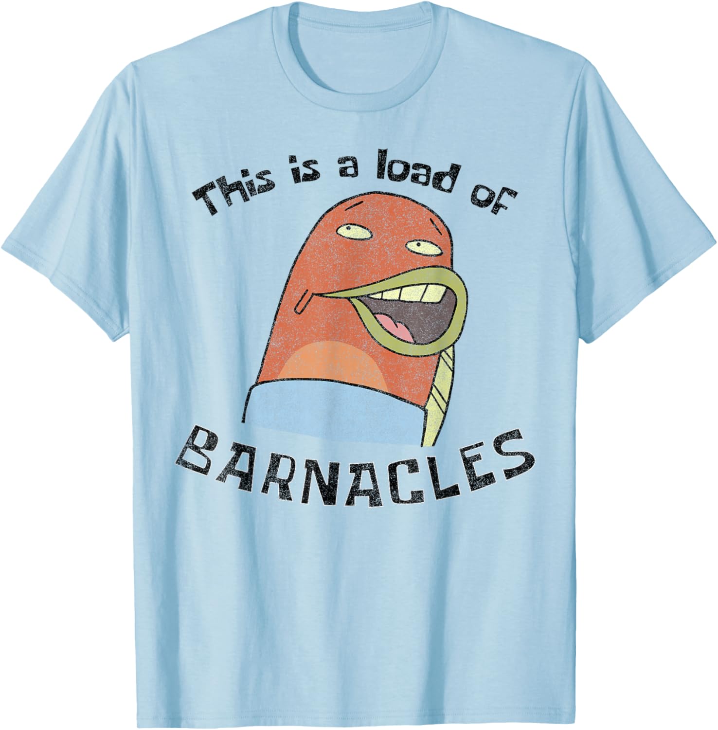 SpongeBob SquarePants Barnacles T-Shirt Fun Cartoon Apparel for Fans - 2