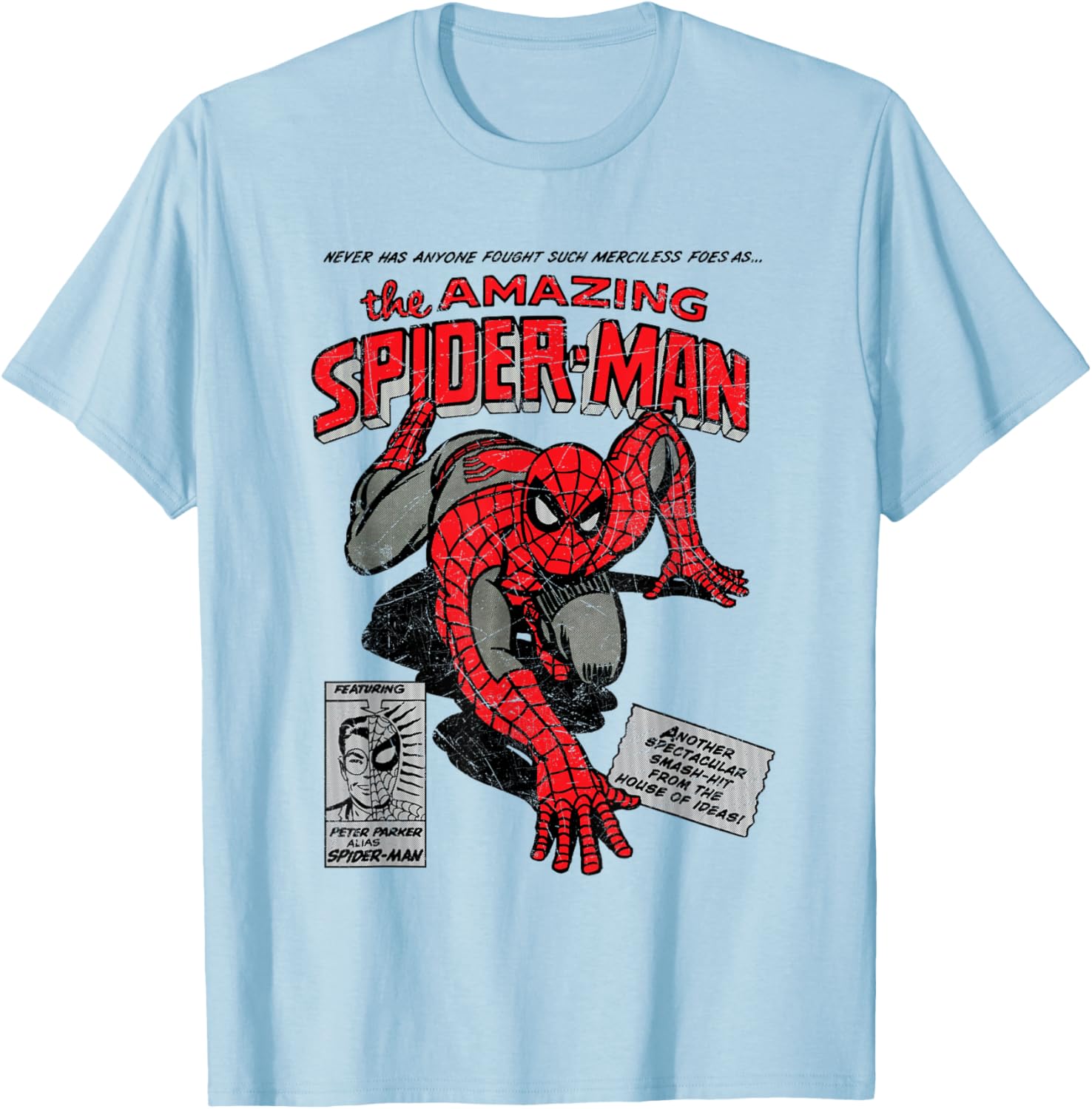 Marvel Spider-Man Retro Comic T-Shirt for Comic Book Fans - 12