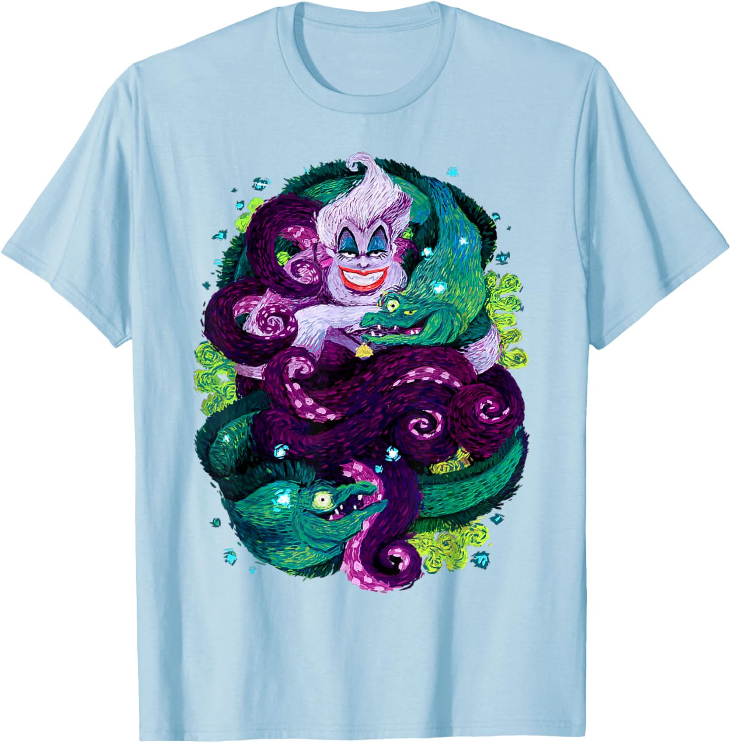 Disney The Little Mermaid Ursula Sea Witch T-Shirt for Fans and Collectors - 4