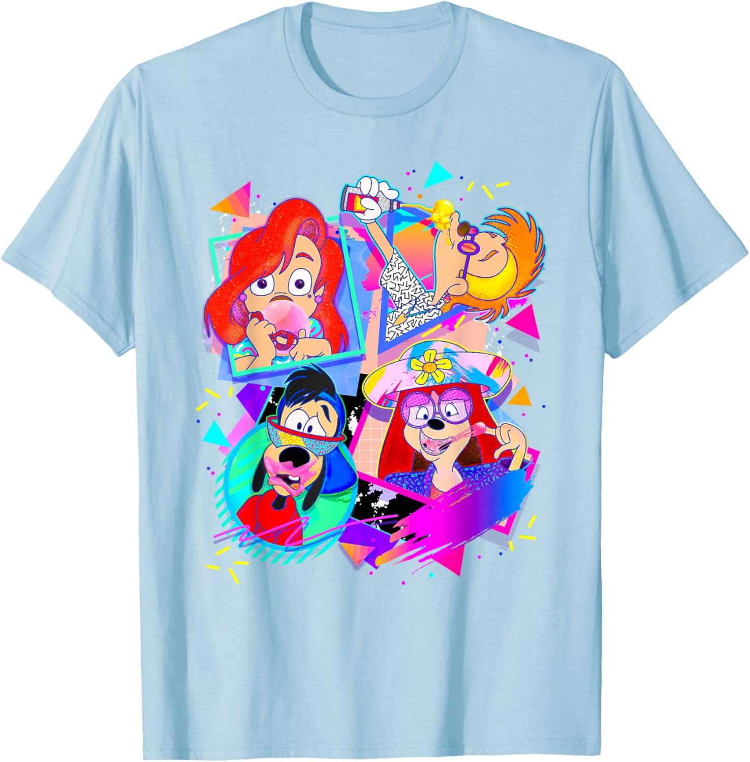 Disney A Goofy Movie Bubble Gum Retro T-Shirt for 90s Fans - 2