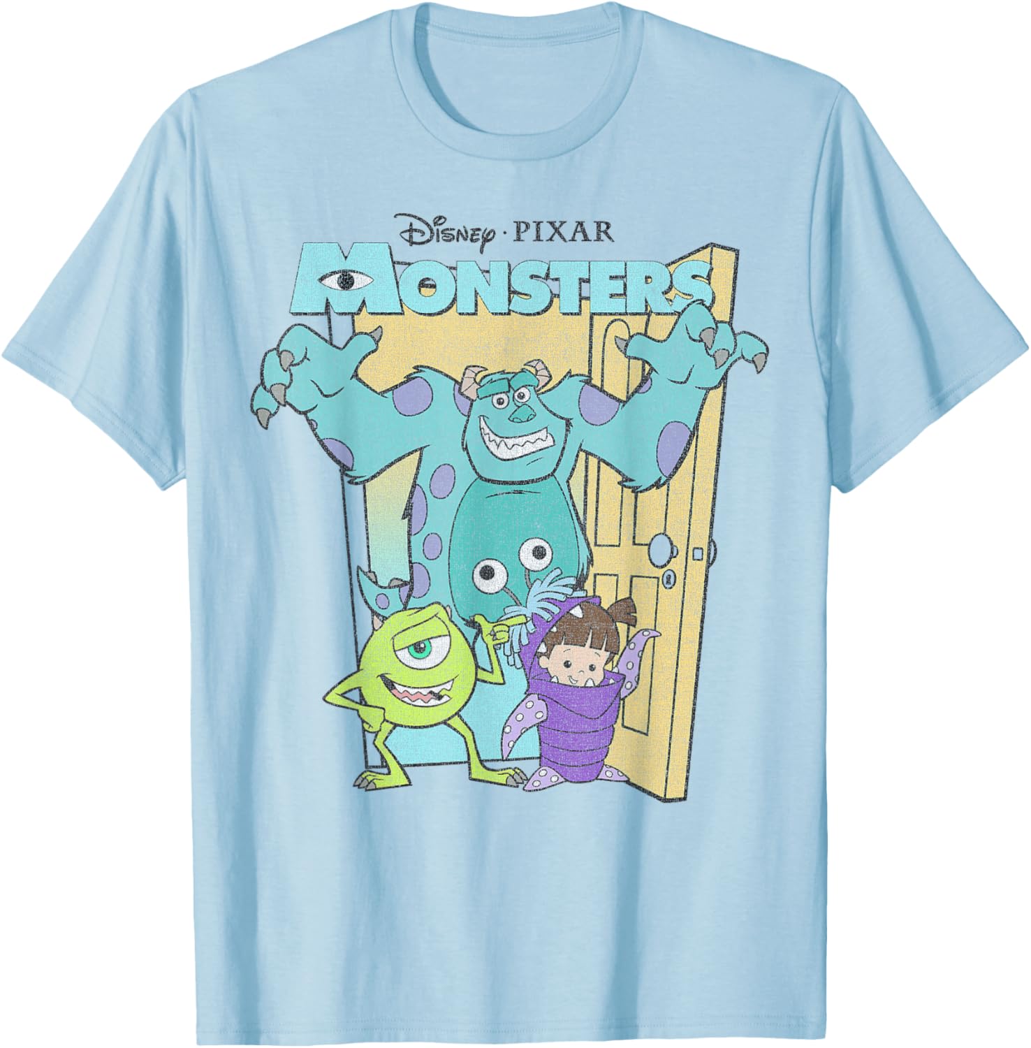 Disney Pixar Monsters Inc Mike Sulley Boo T-Shirt for Kids and Adults - 10