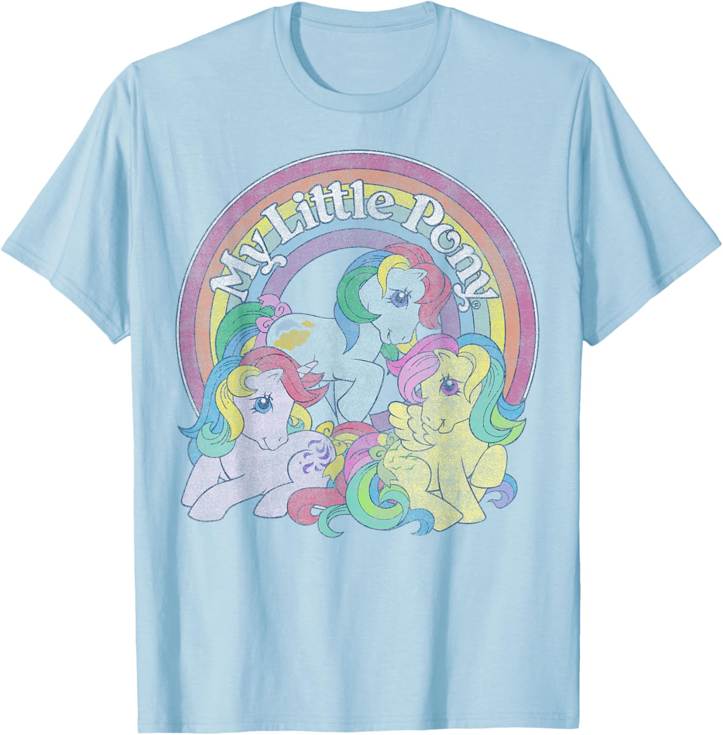 My Little Pony Windy Sunlight Skydancer Rainbow Logo T-Shirt for Kids - 7