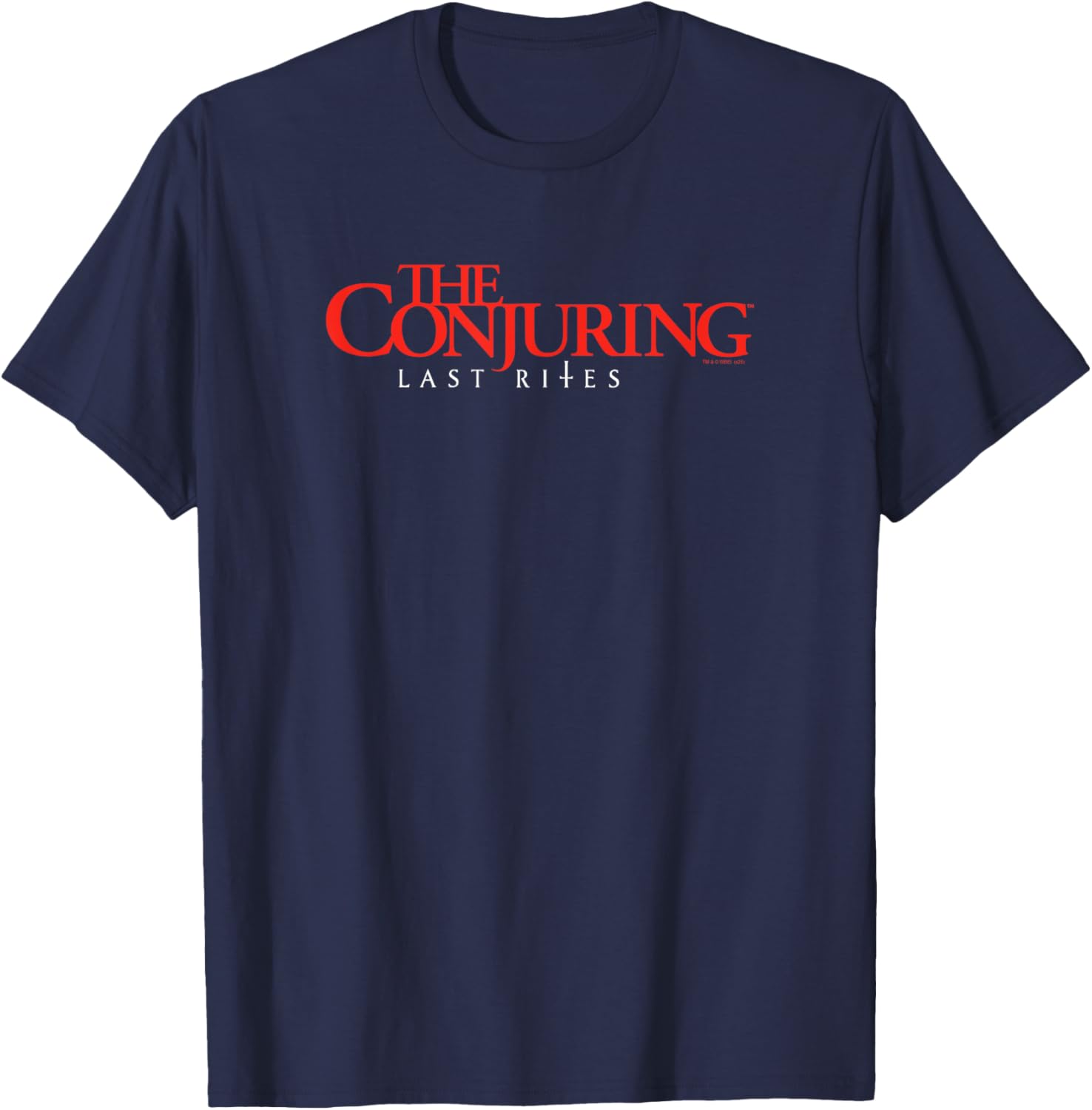 The Conjuring Last Rites Horror Movie Logo T-Shirt for Fans - 2