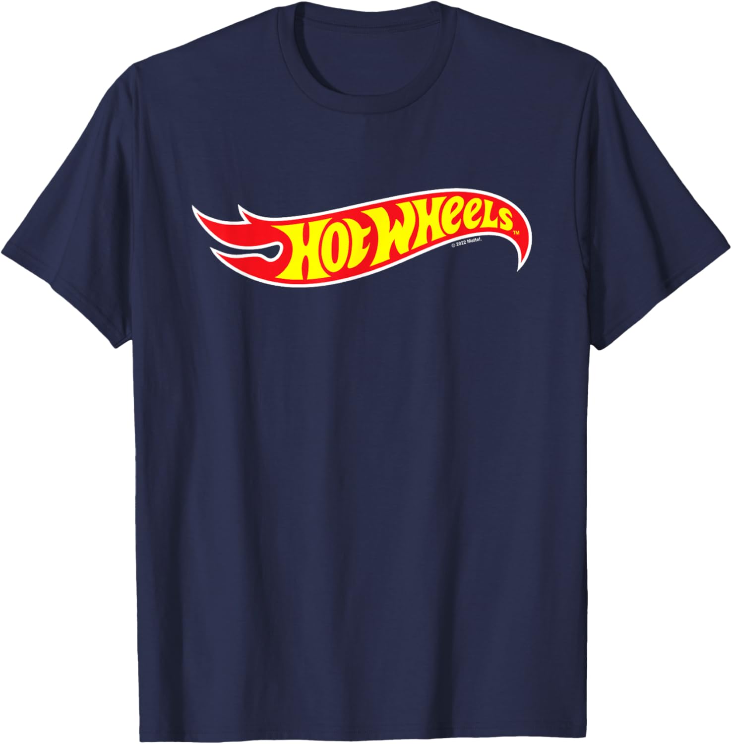 Hot Wheels Logo T-Shirt for Boys Unisex Classic Fit Short Sleeve Black - 1