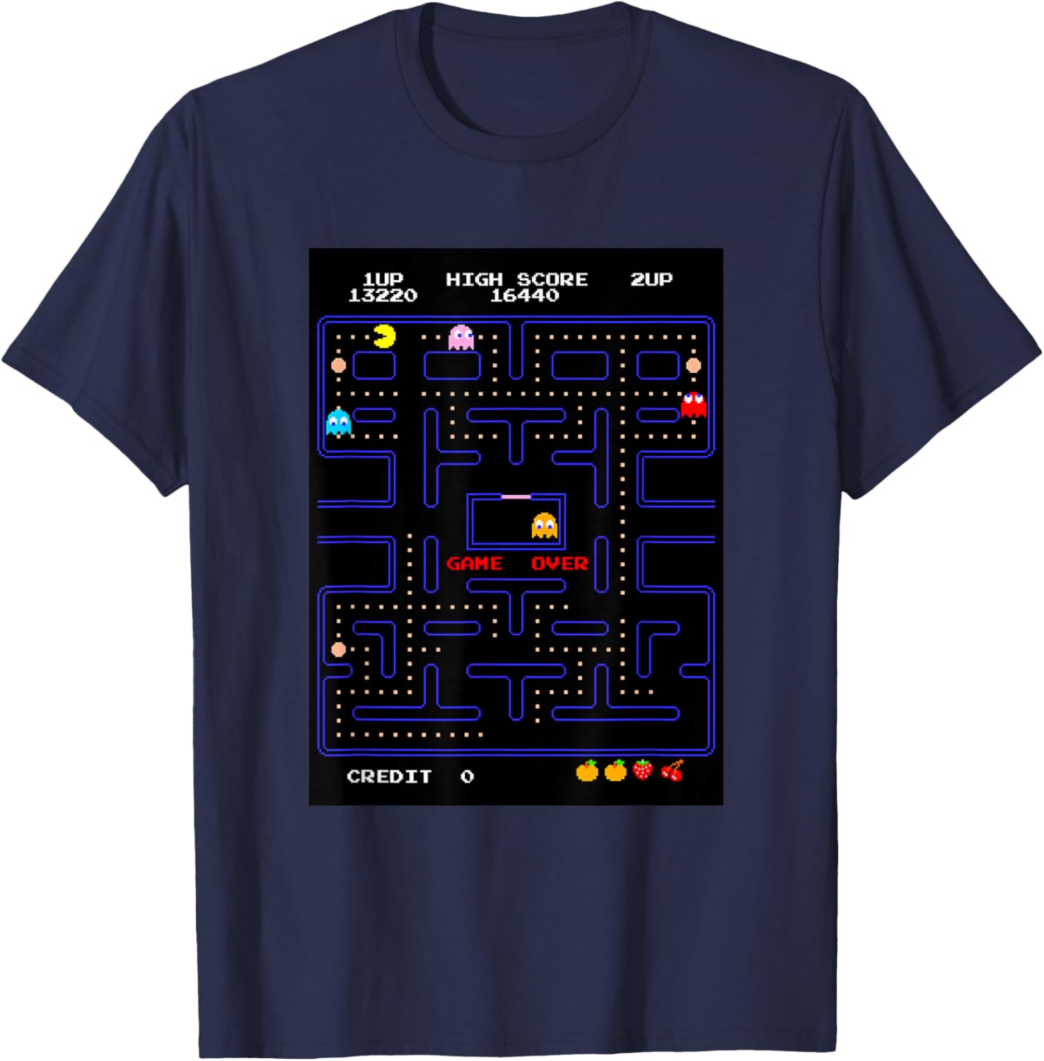 PAC-MAN T-Shirt for Gamers - Retro Arcade Style Fashion Top - 16