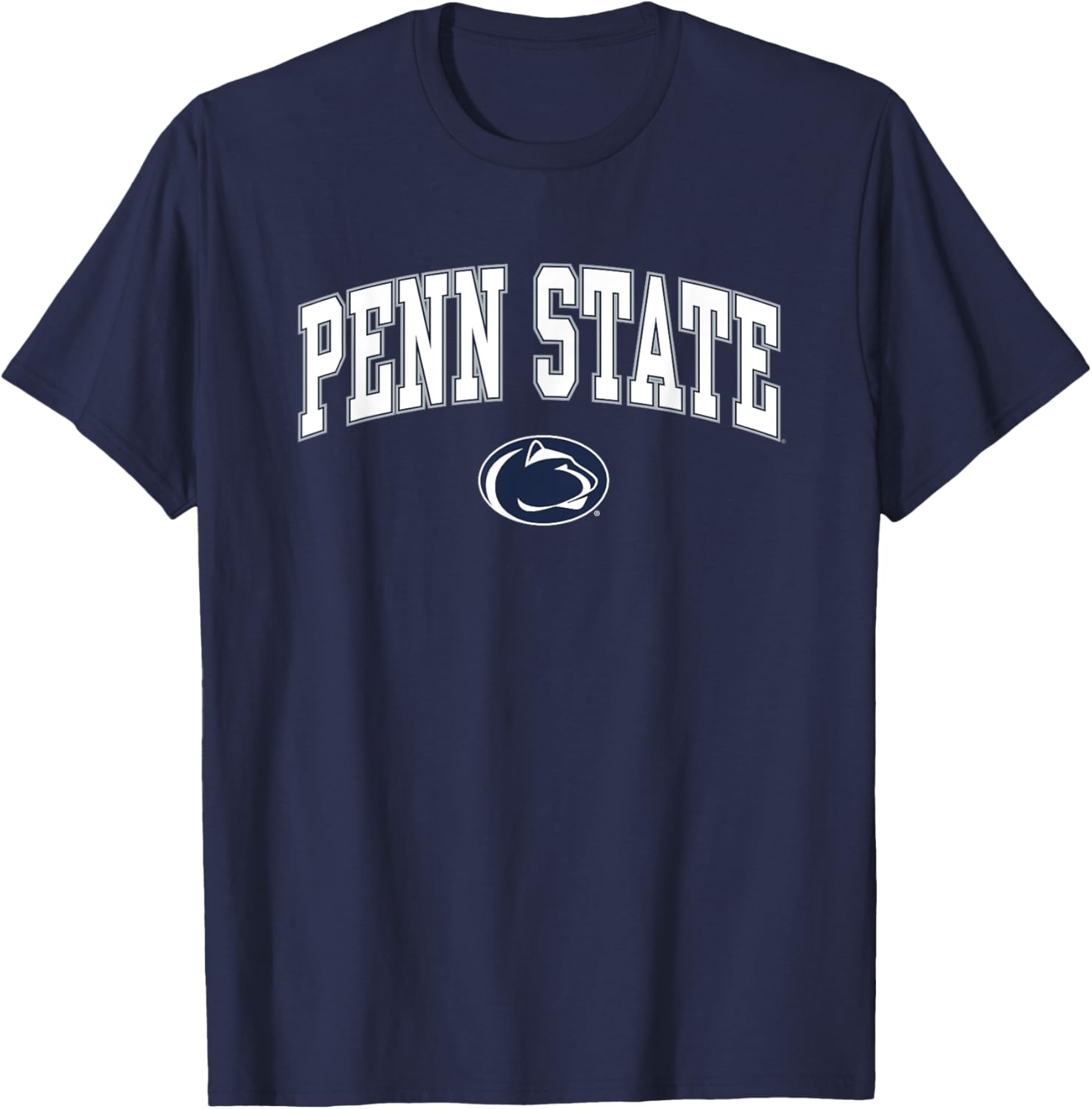 Penn State Nittany Lions Arch Over Navy Officially Licensed T-Shirt - 1