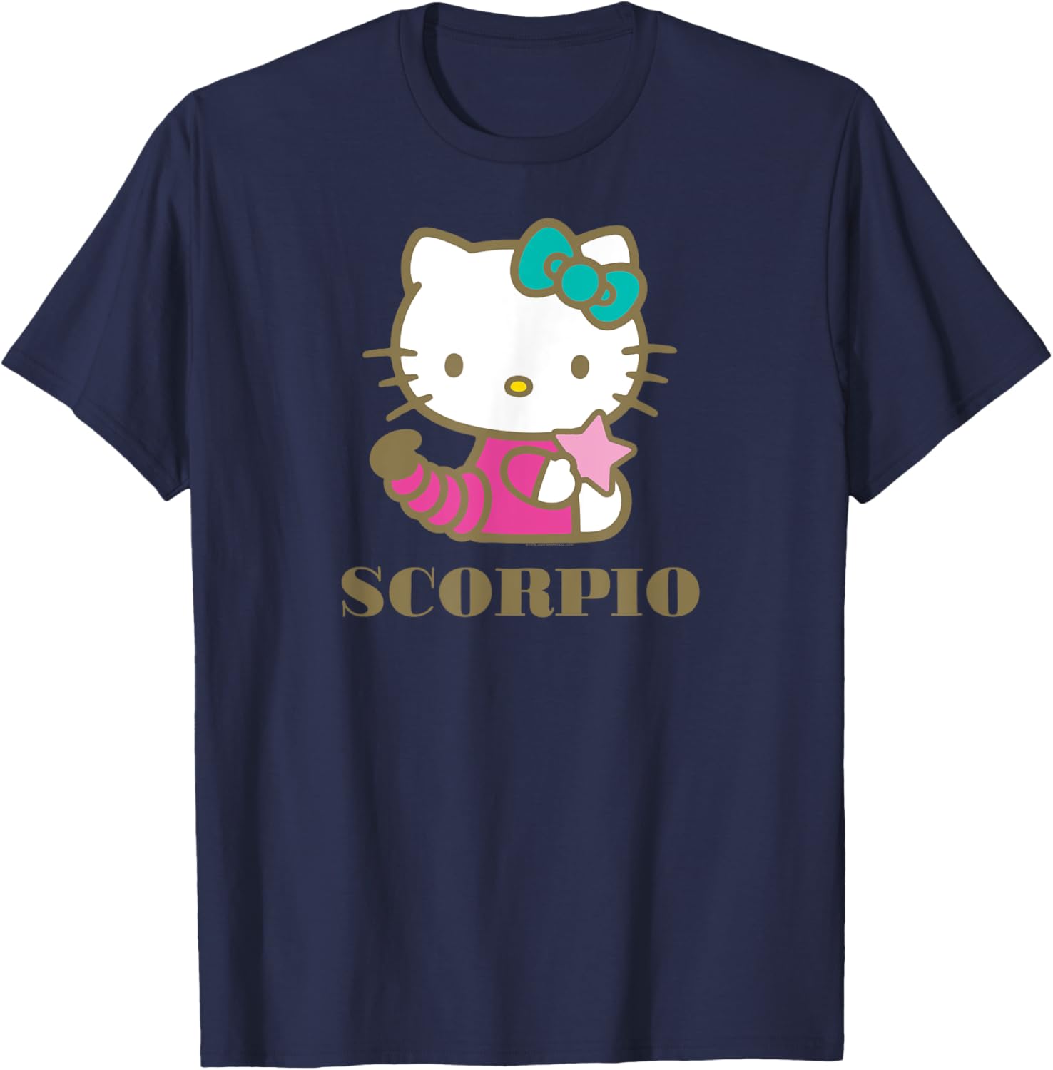 Hello Kitty Scorpio Zodiac T-Shirt for Trendy Fans of Cute Fashion - 19