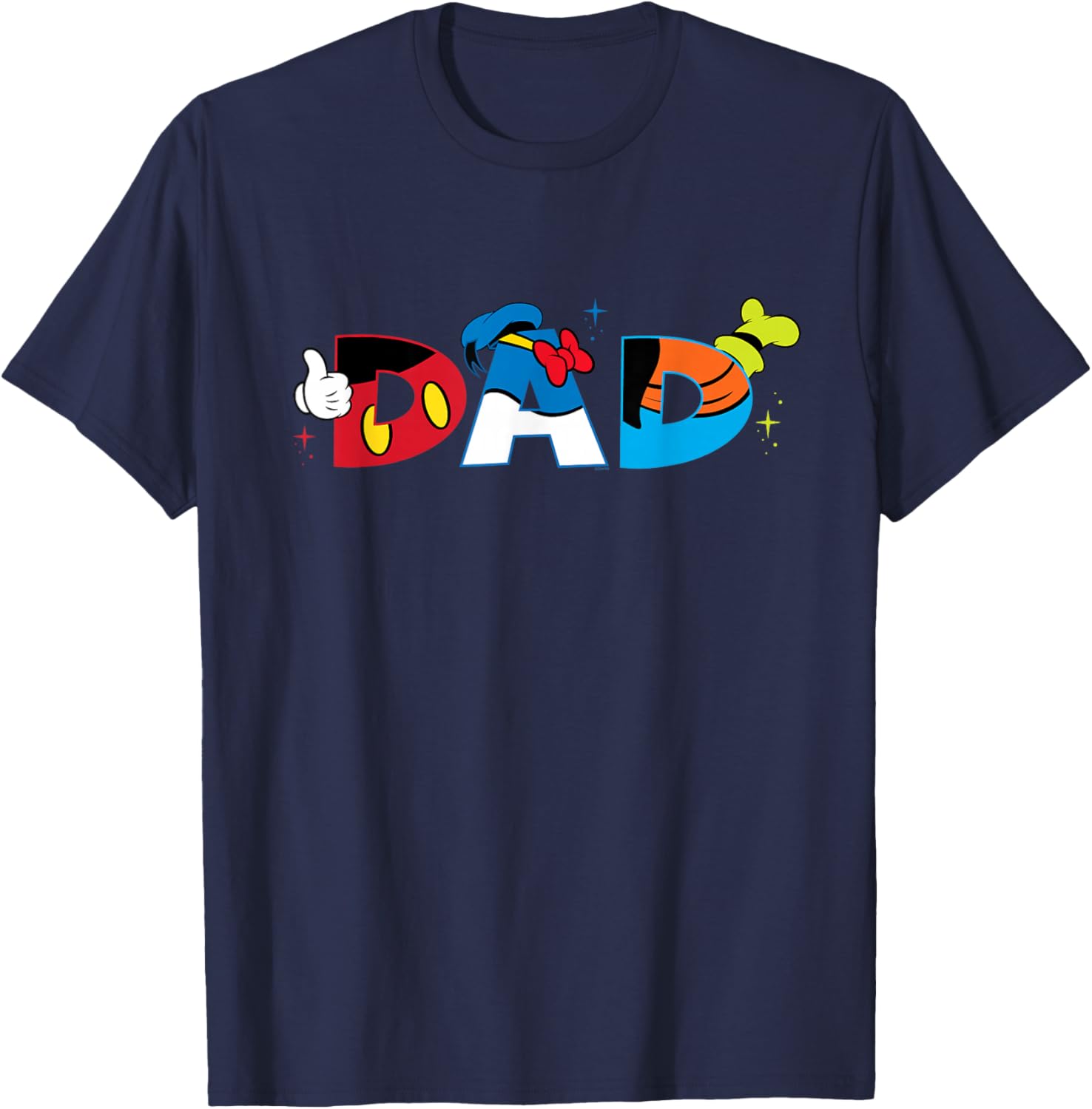 Mickey Mouse and Friends Dad T-Shirt Perfect for Father's Day Gifts - 2