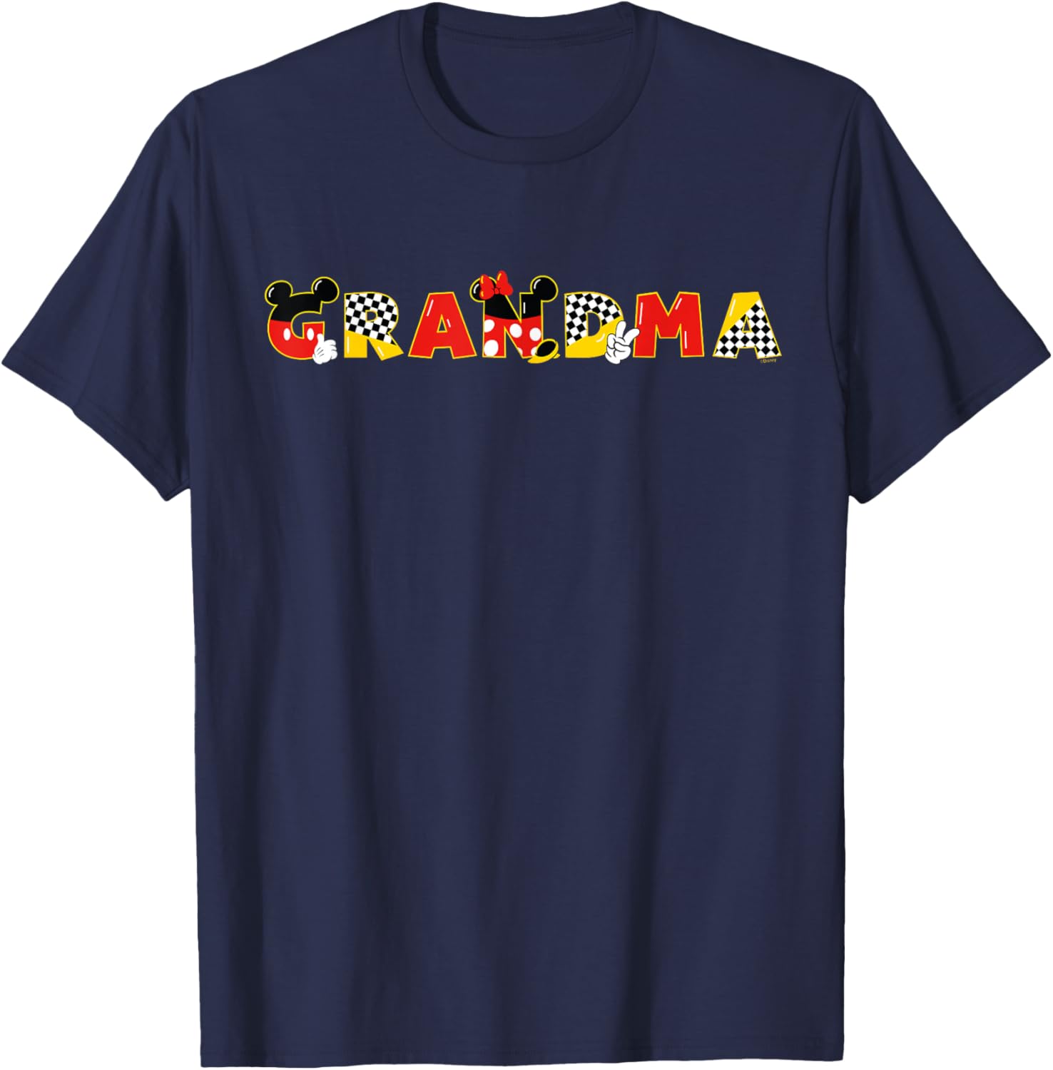 Disney Mickey and Minnie Grandma Gift Family Vacation T-Shirt for Trips - 8