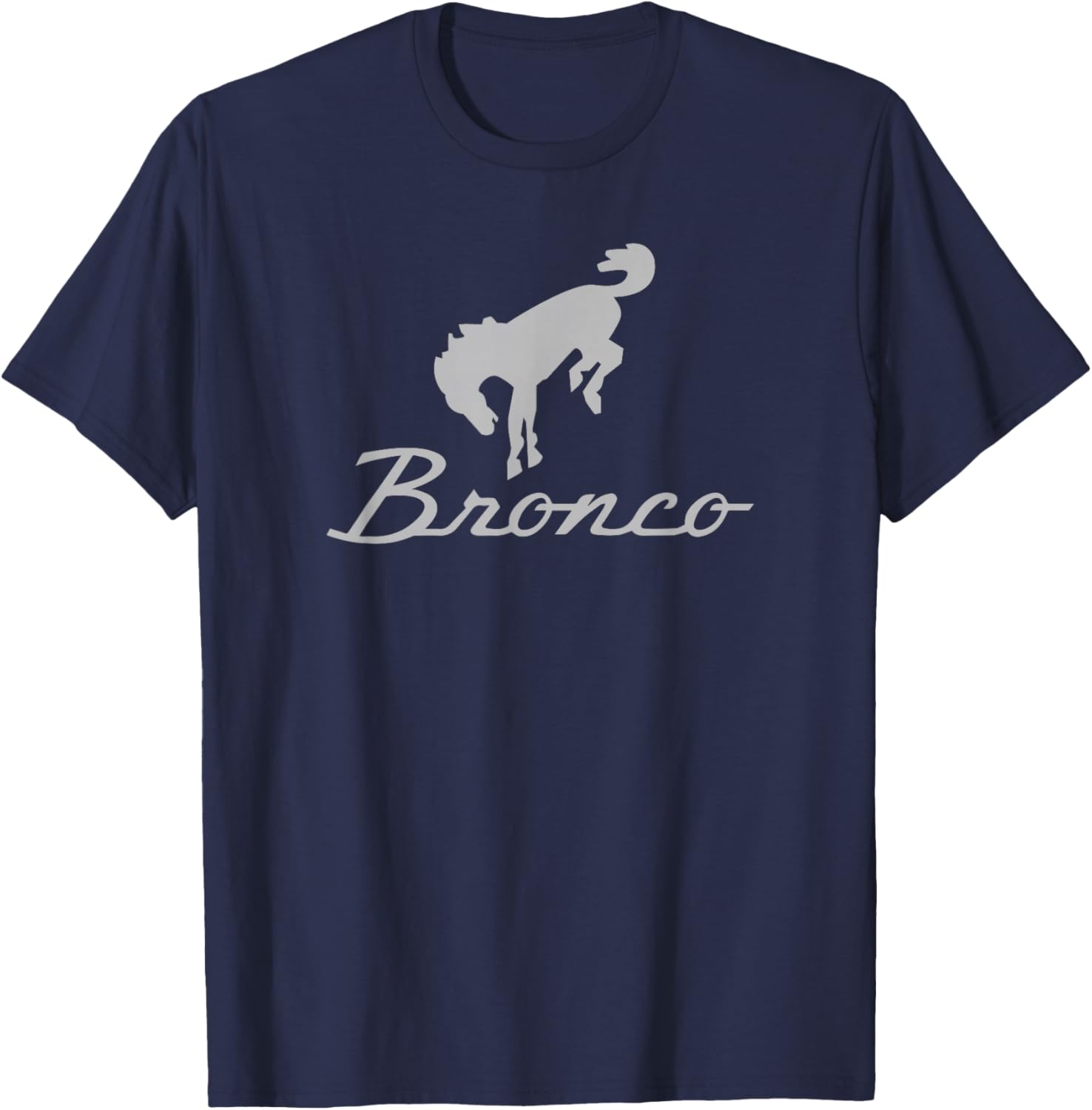 Ford Bronco Gray Logo T-Shirt for Stylish Outdoor Adventures - 7