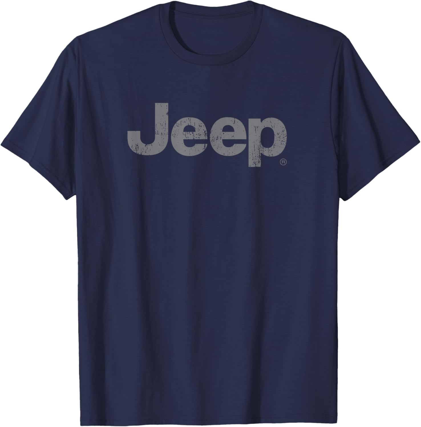 Jeep Iconic Distressed Logo T-Shirt for Adventurous Style Lovers - 14