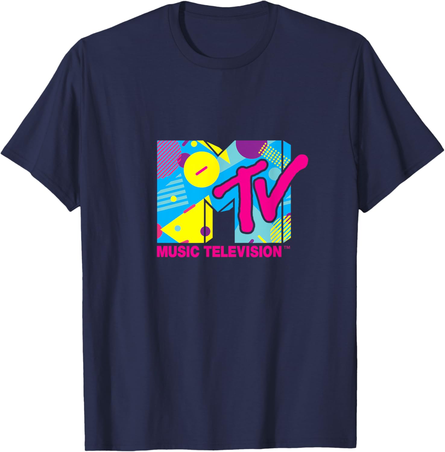 Mademark x MTV 1980s Spring Break Retro Logo T-Shirt Casual Wear - 2
