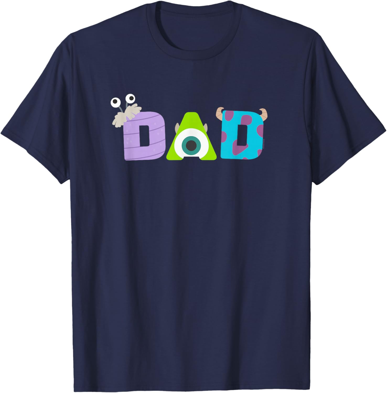 Monsters Inc Dad Father's Day T-Shirt Fun Gift for Dads and Fans - 3