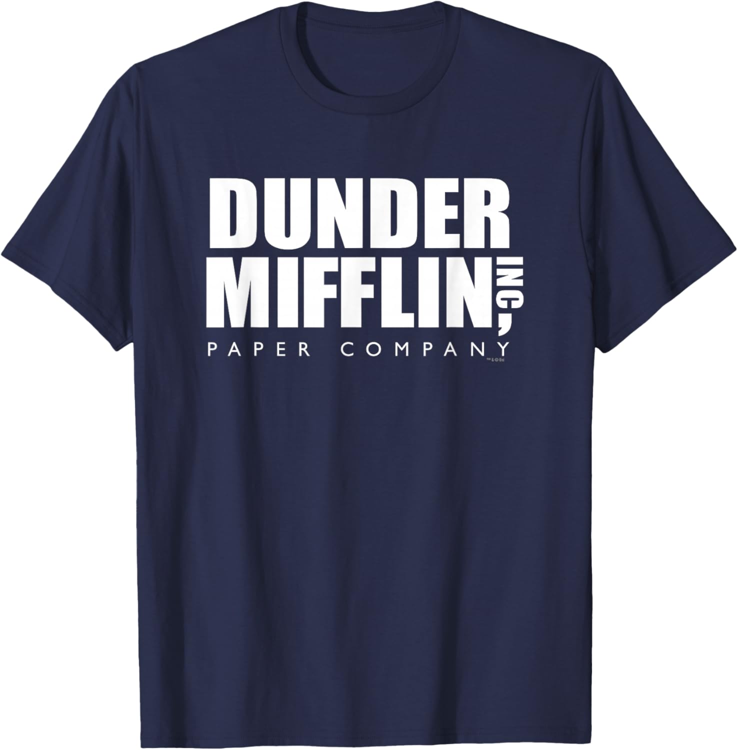 Dunder Mifflin Official Short Sleeve T-Shirt for Fans of The Office - 8