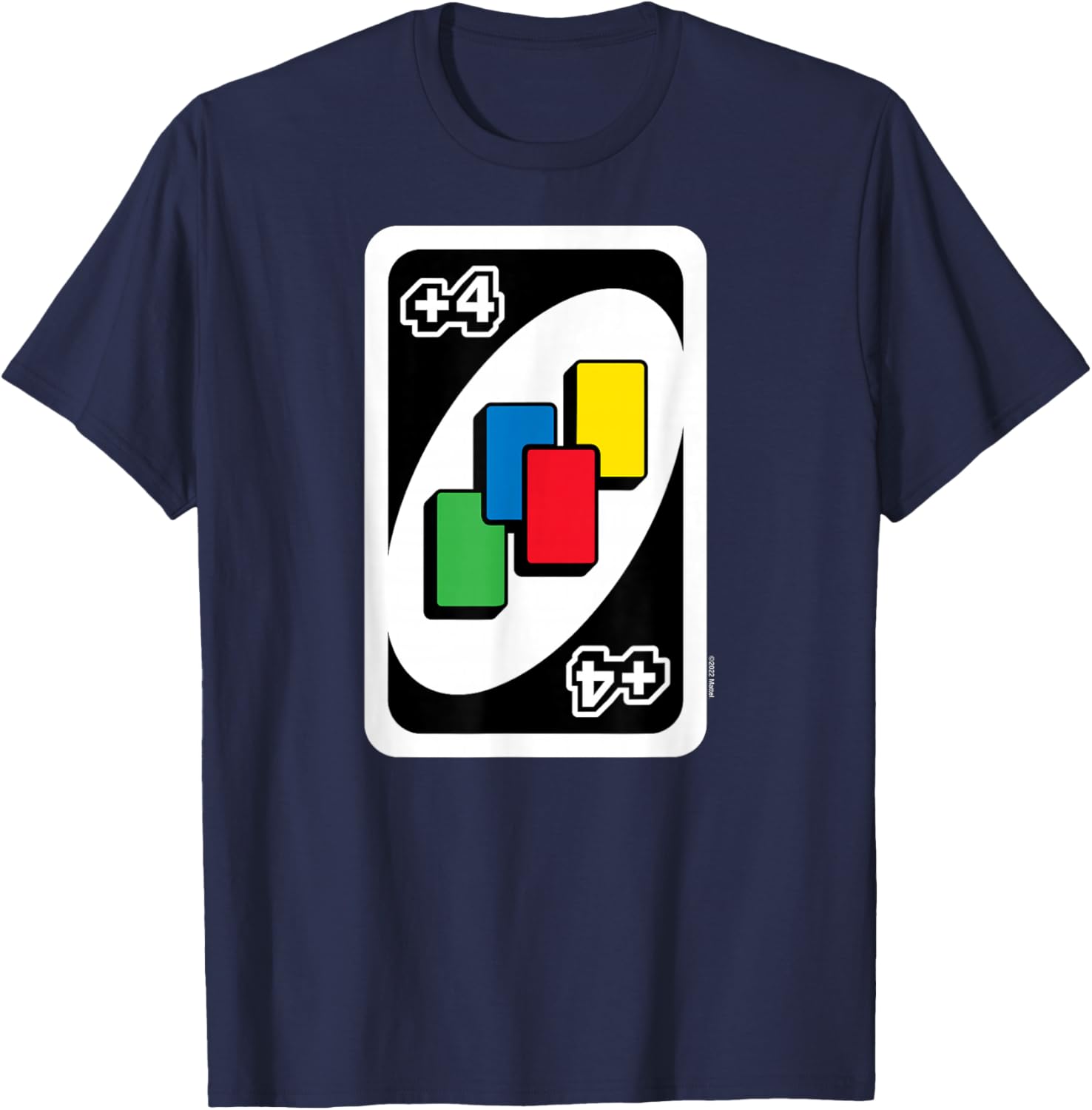 UNO Draw Four Card T-Shirt Fun Casual Wear for Game Lovers - 12