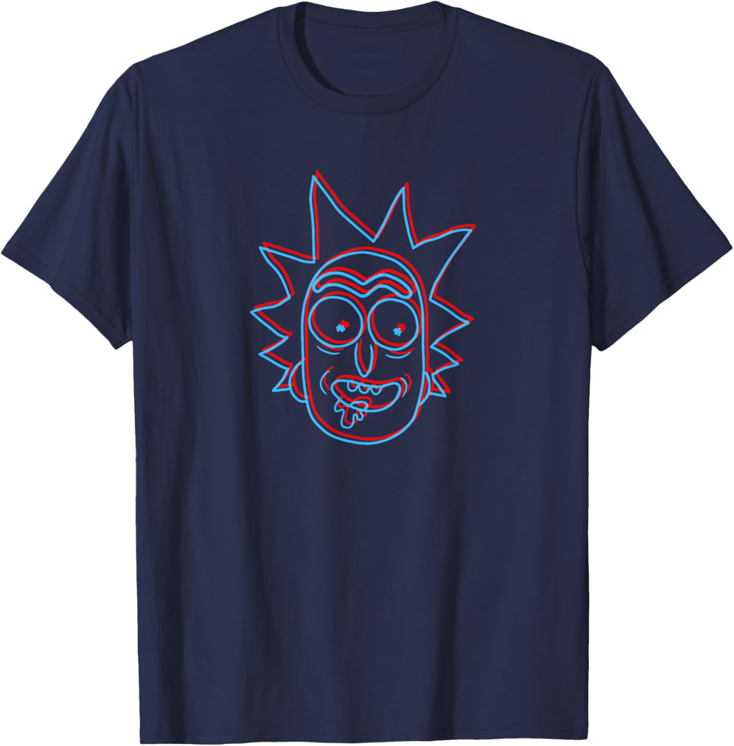 Rick and Morty 3D Rick Sanchez T-Shirt for Fans of the Show - 2