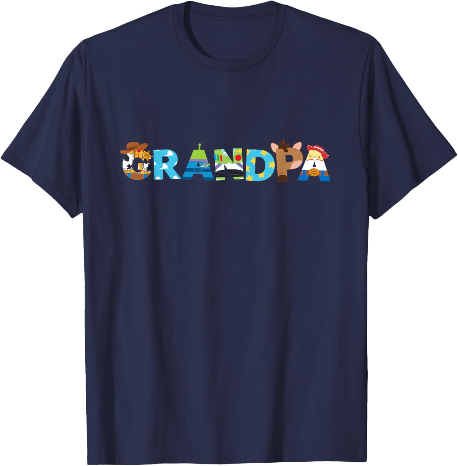 Toy Story Grandpa Family Trip Birthday T-Shirt for Kids and Adults - 10