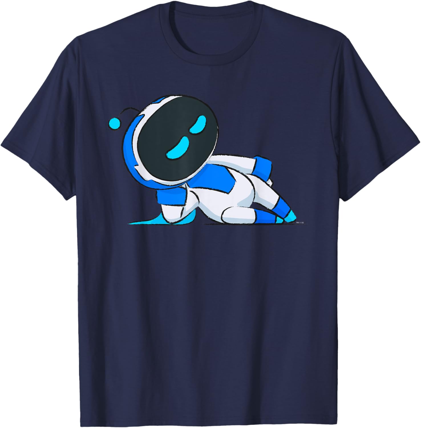 Astro Bot Rescue Mission Casual Pose T-Shirt for PlayStation Fans - 4