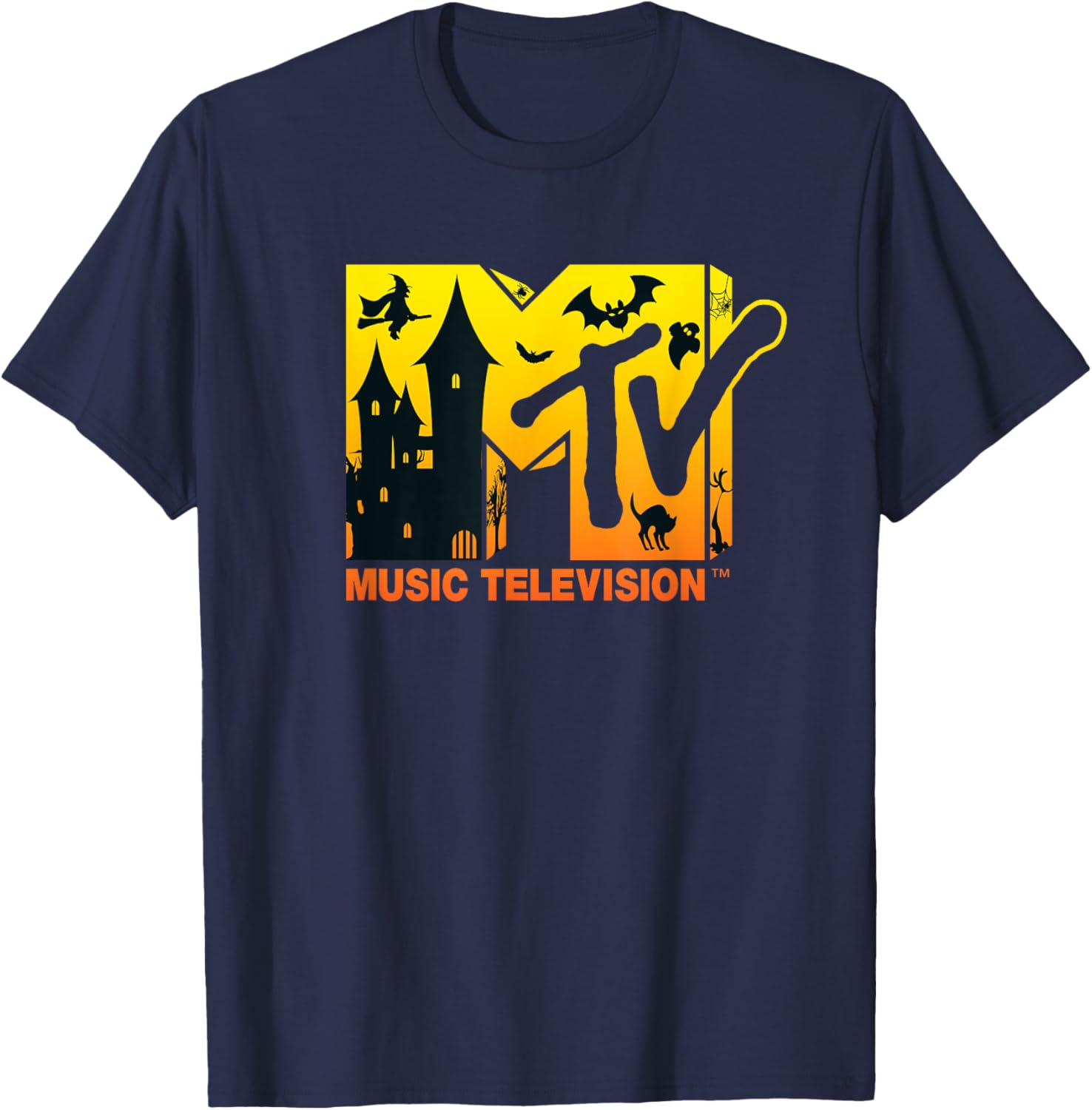 Mademark x MTV Halloween Logo T-Shirt for Music Lovers and Fans - 2