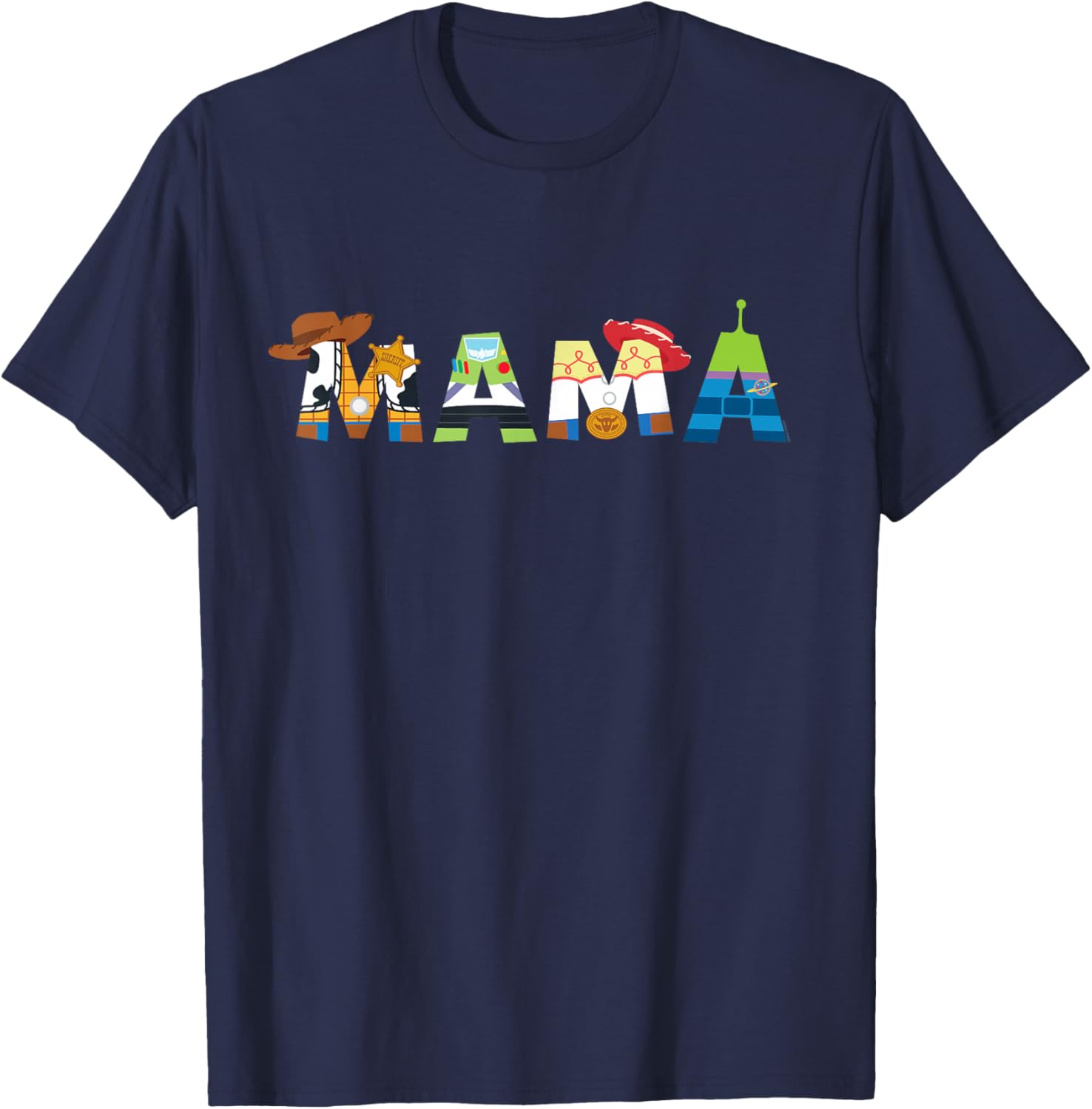Disney Pixar Toy Story Mama T-Shirt Perfect for Mother's Day and Birthdays - 26