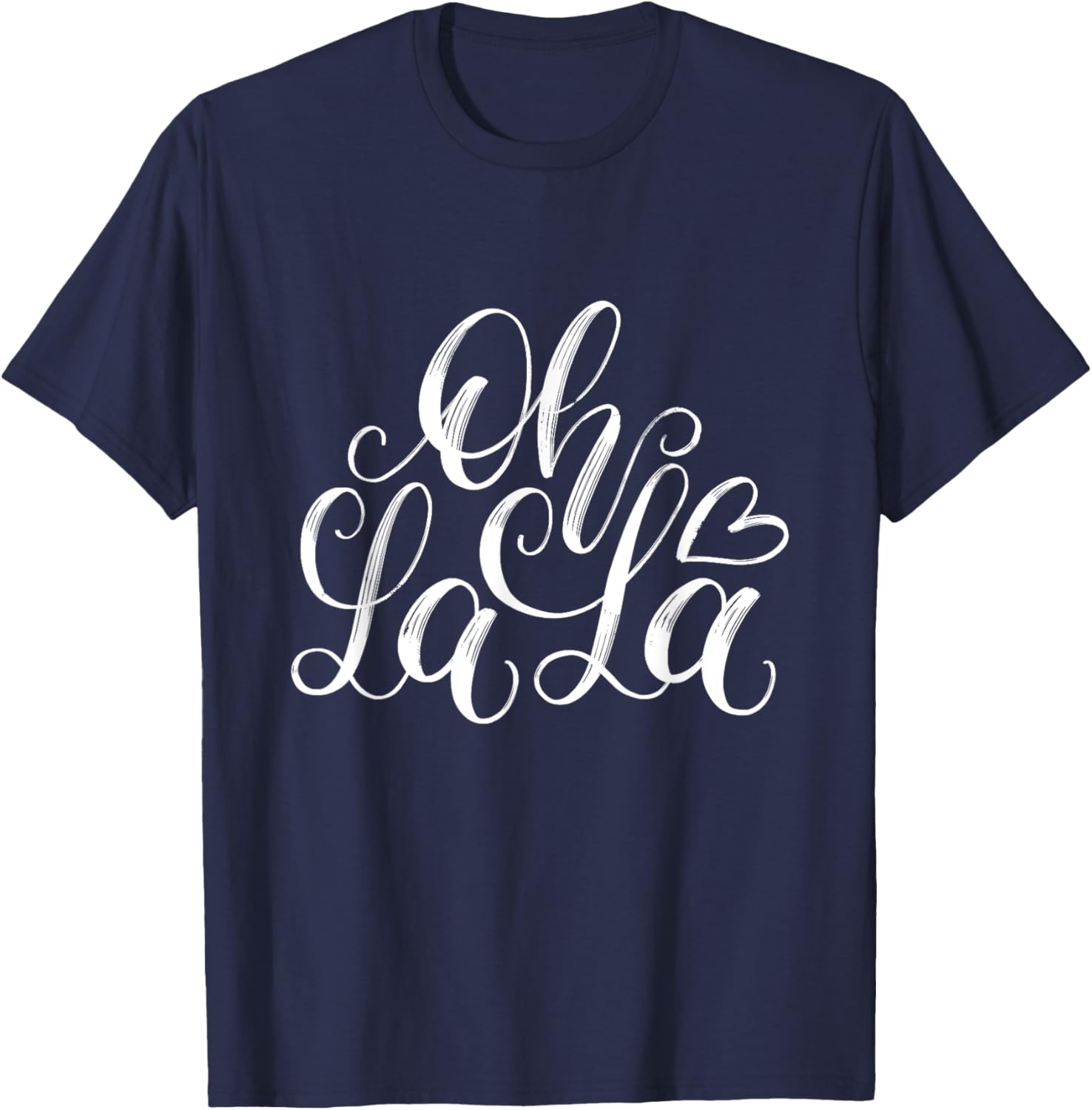Oh La La French Novelty Graphic Tees Stylish T-Shirt for Fun Fashion - 5